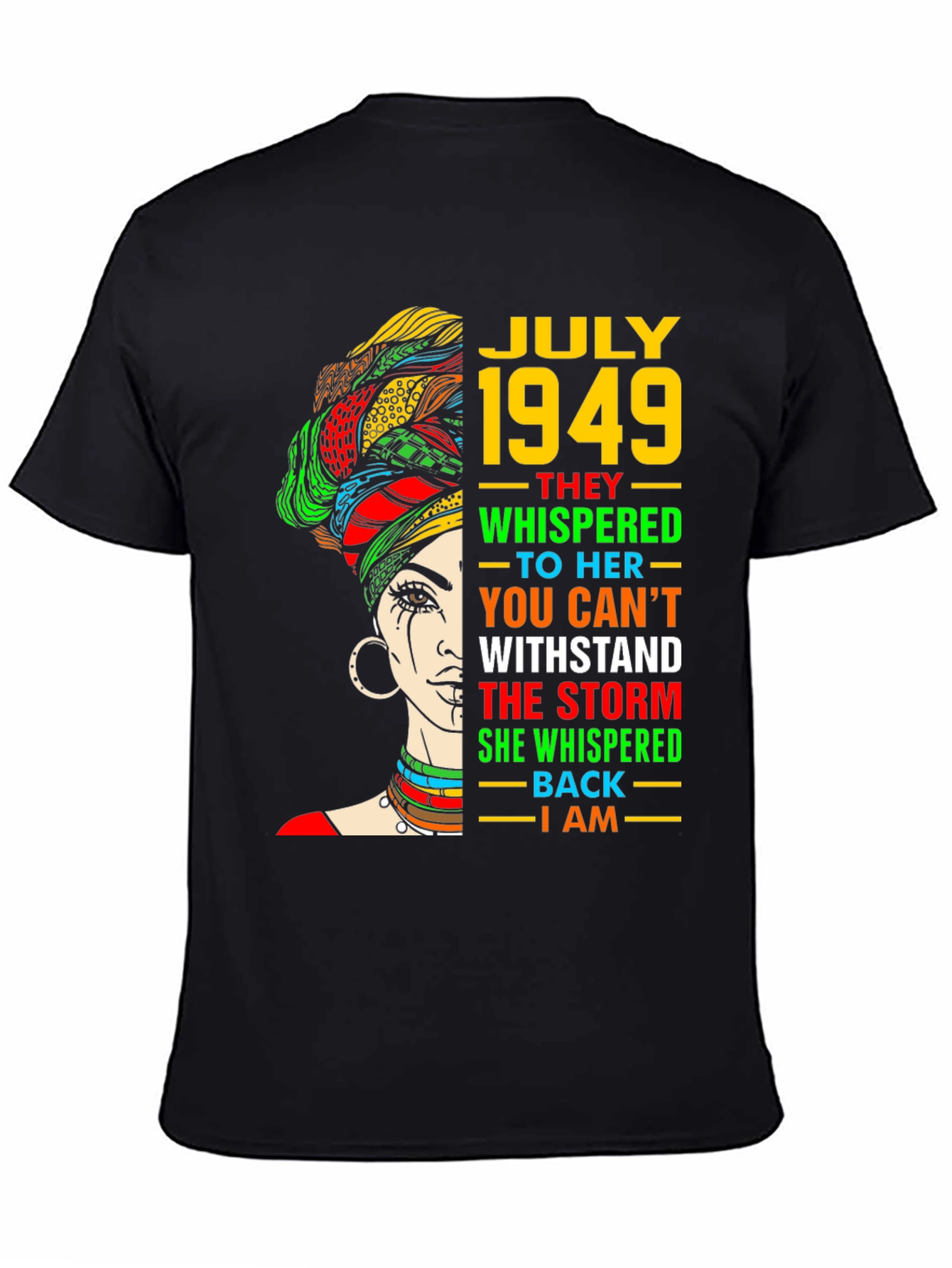July 1949 African Queen Graphic Tee