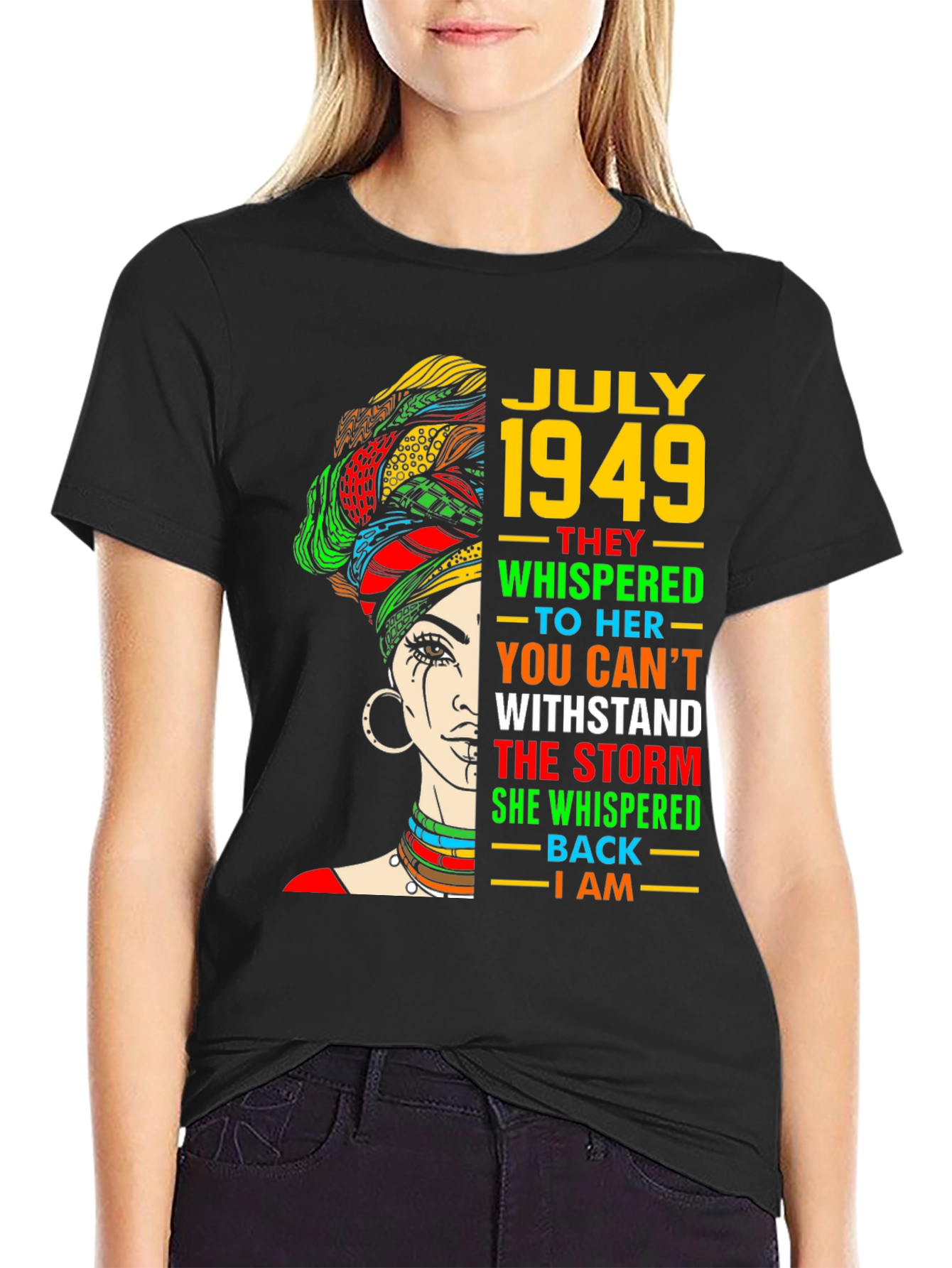 July 1949 African Queen Graphic Tee
