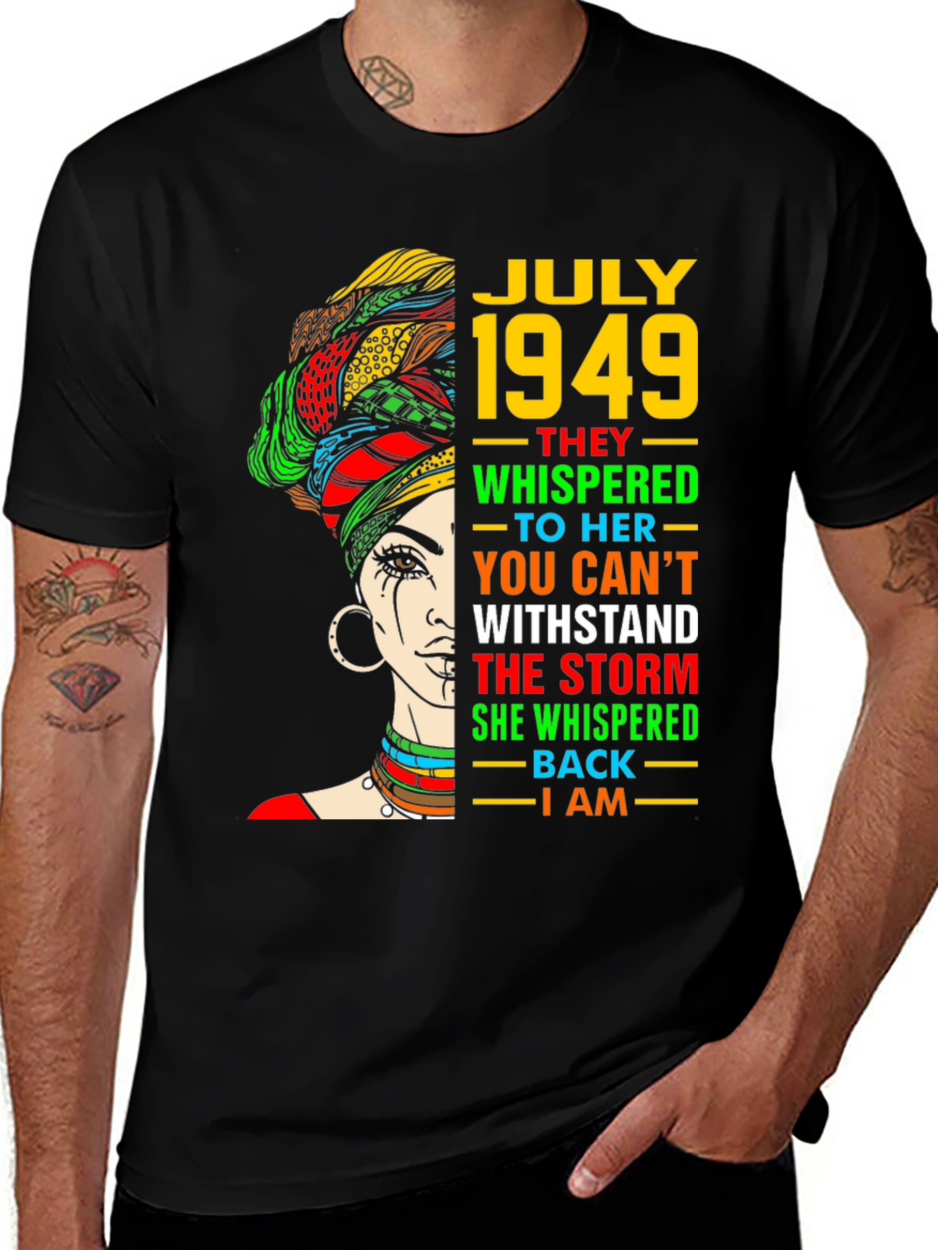 July 1949 African Queen Graphic Tee