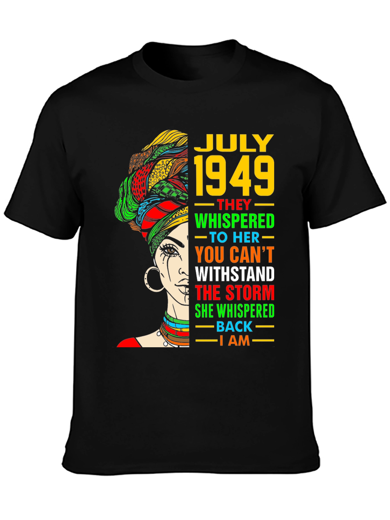 July 1949 African Queen Graphic Tee