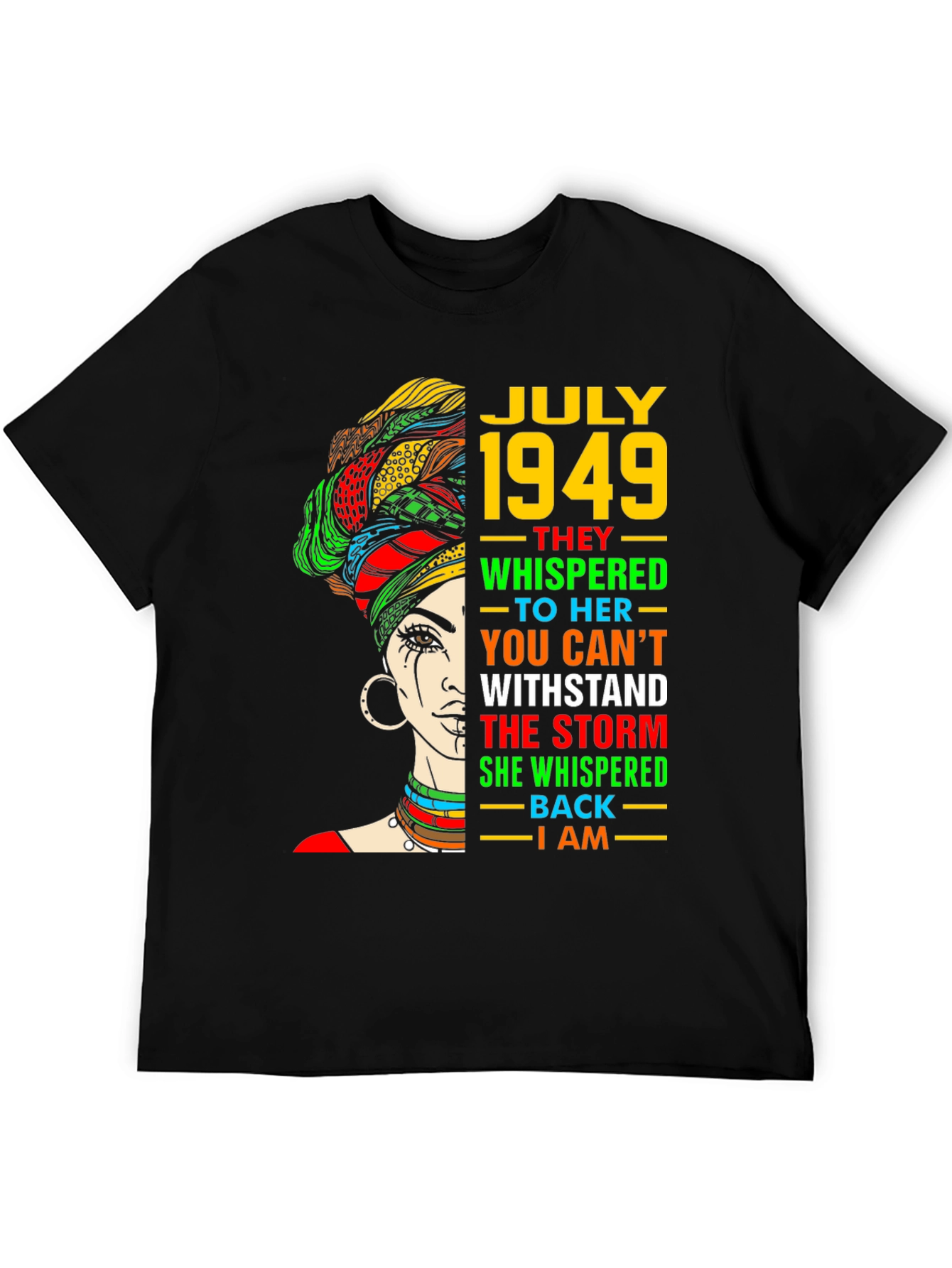 July 1949 African Queen Graphic Tee