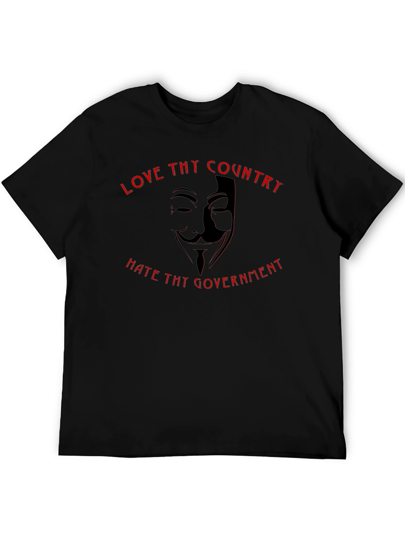 Love Country Hate Government Graphic T-Shirt