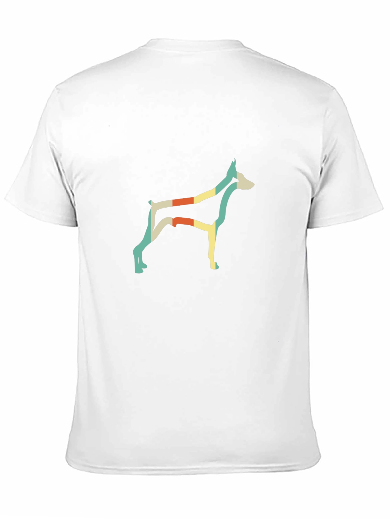 Retro Doberman Graphic Tee - Stylish Dog Lover Shirt