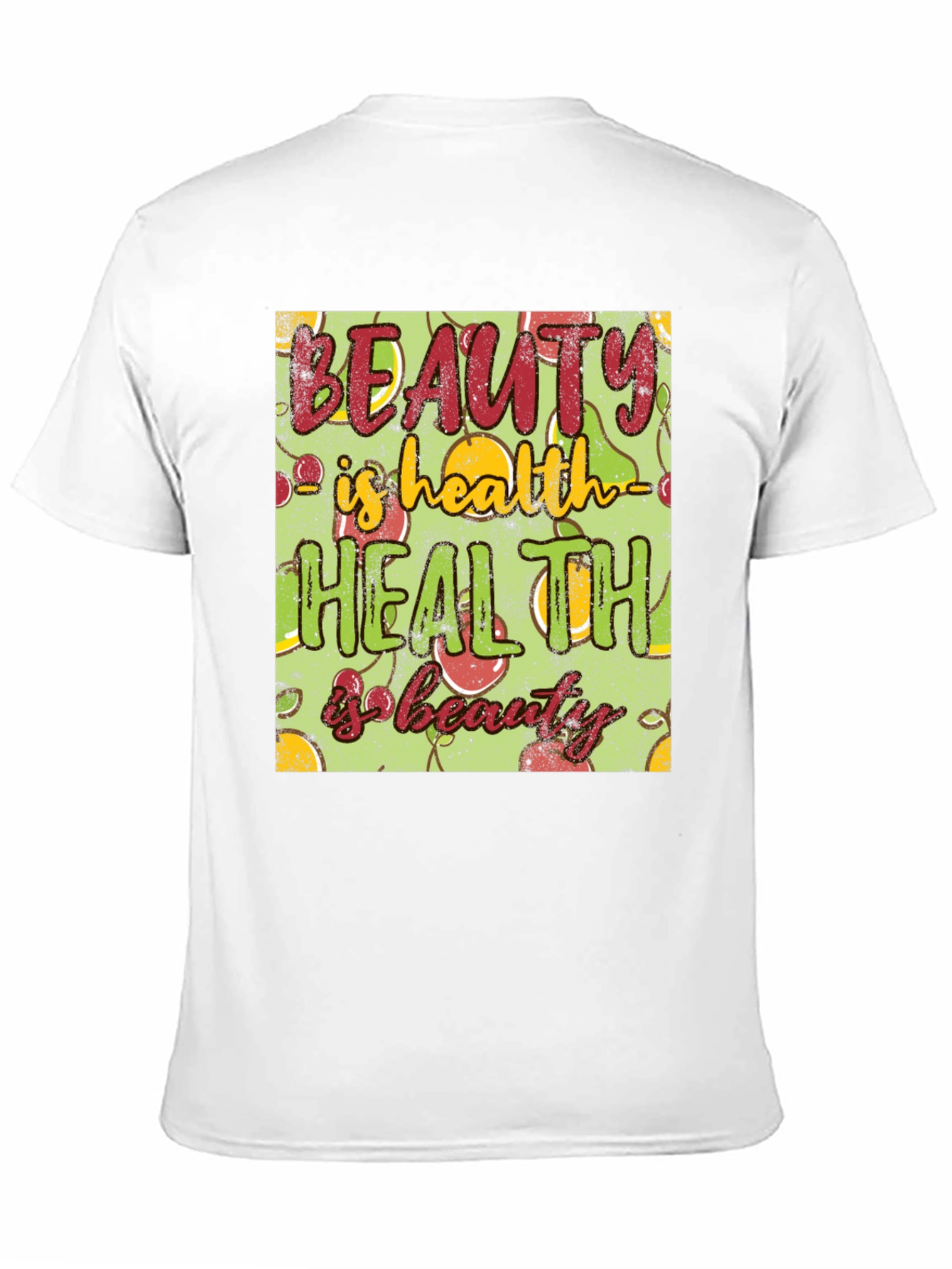 Beauty is Health T-Shirt - Wellness Graphic Tee