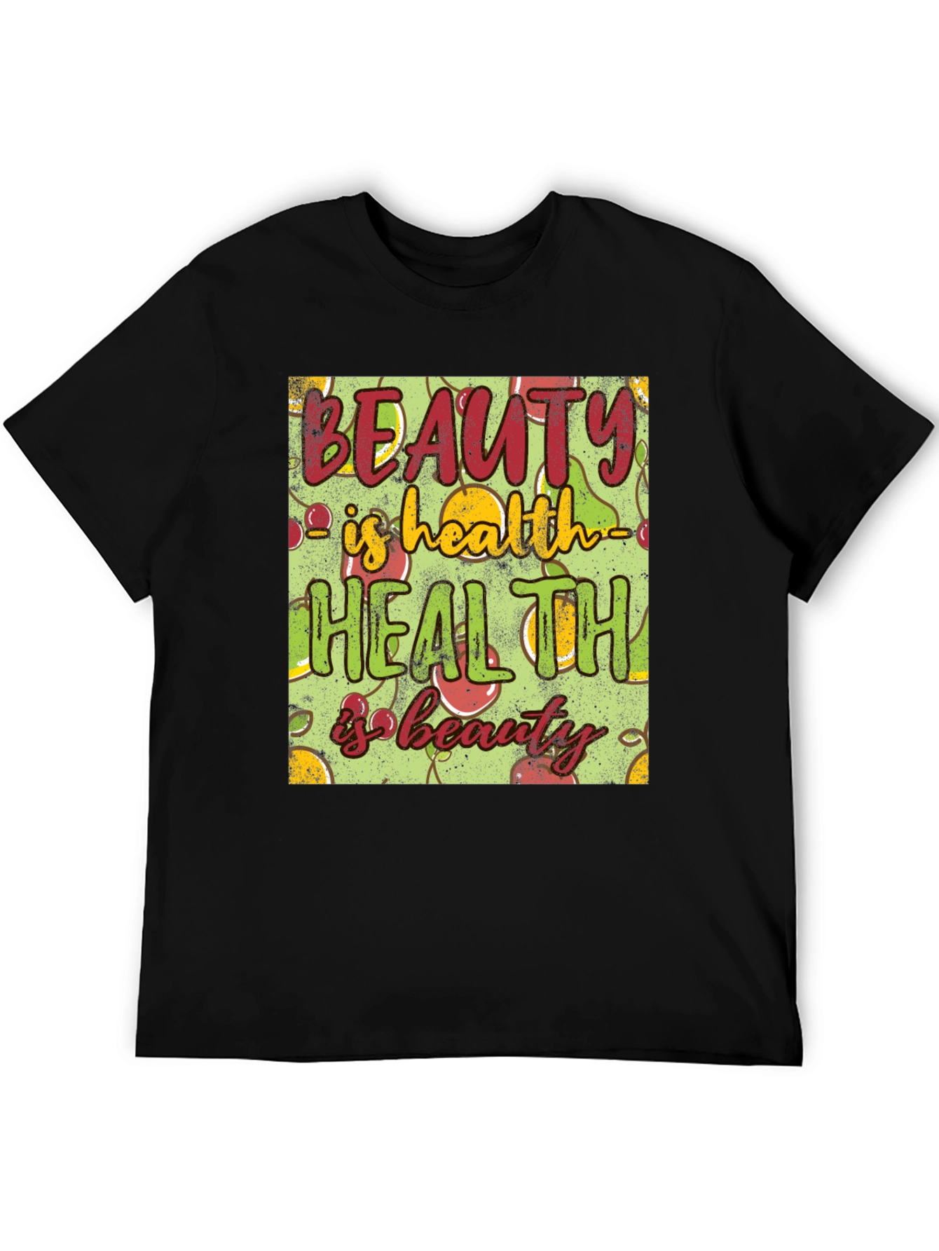 Beauty is Health T-Shirt - Wellness Graphic Tee