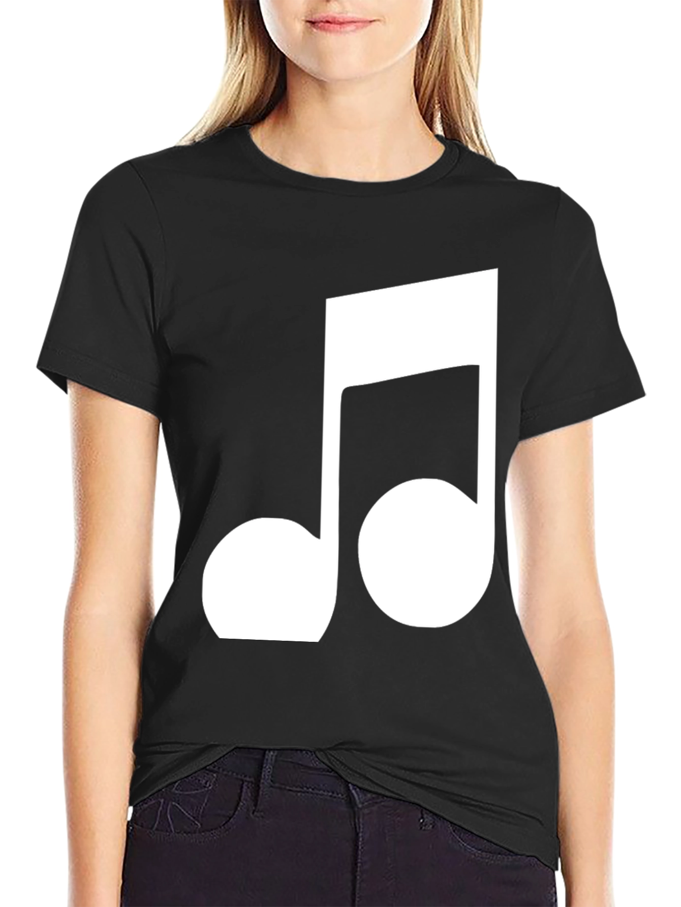 Musical Note Graphic T-Shirt