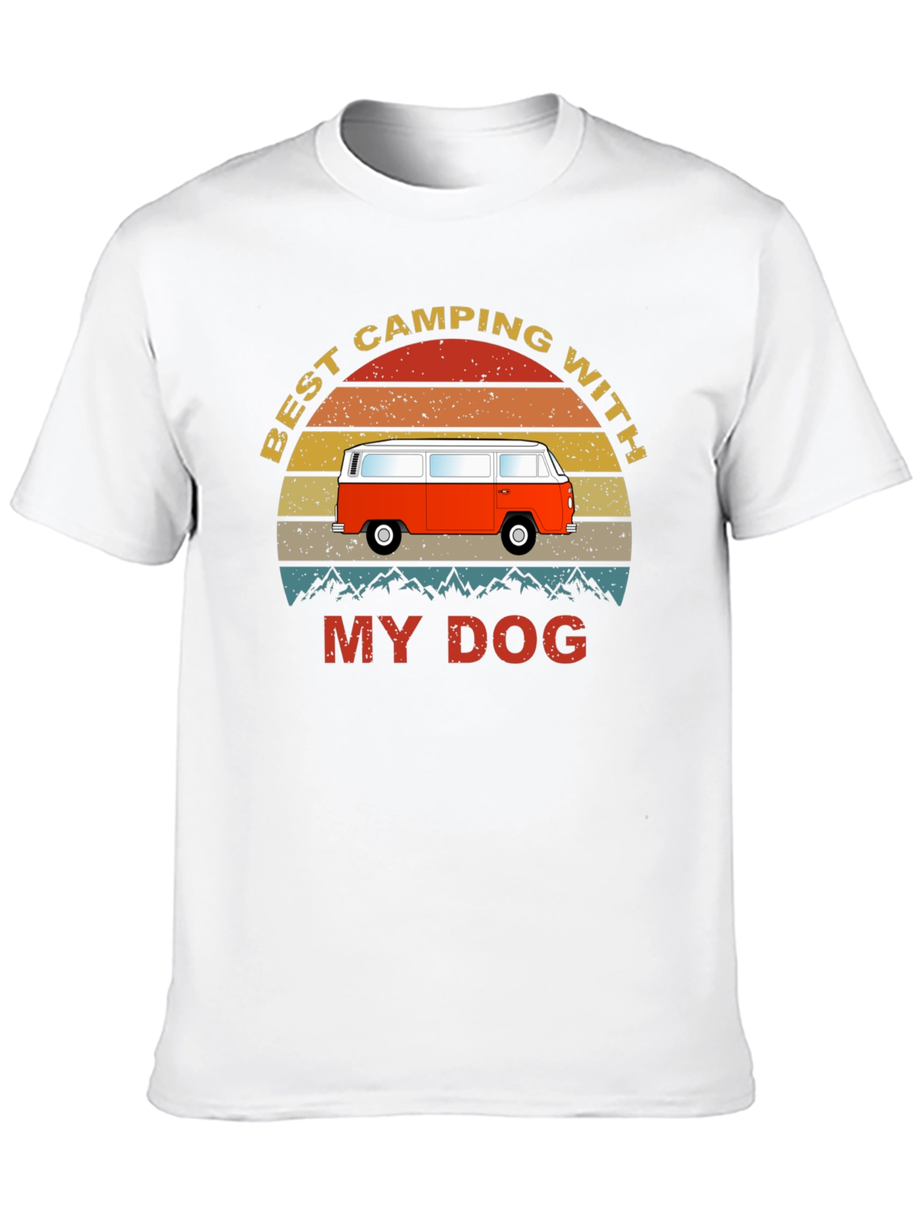 Best Camping With My Dog T-Shirt