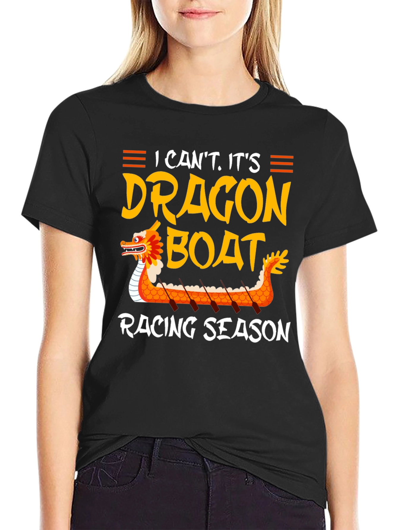 Dragon Boat Racing Season Graphic Tee
