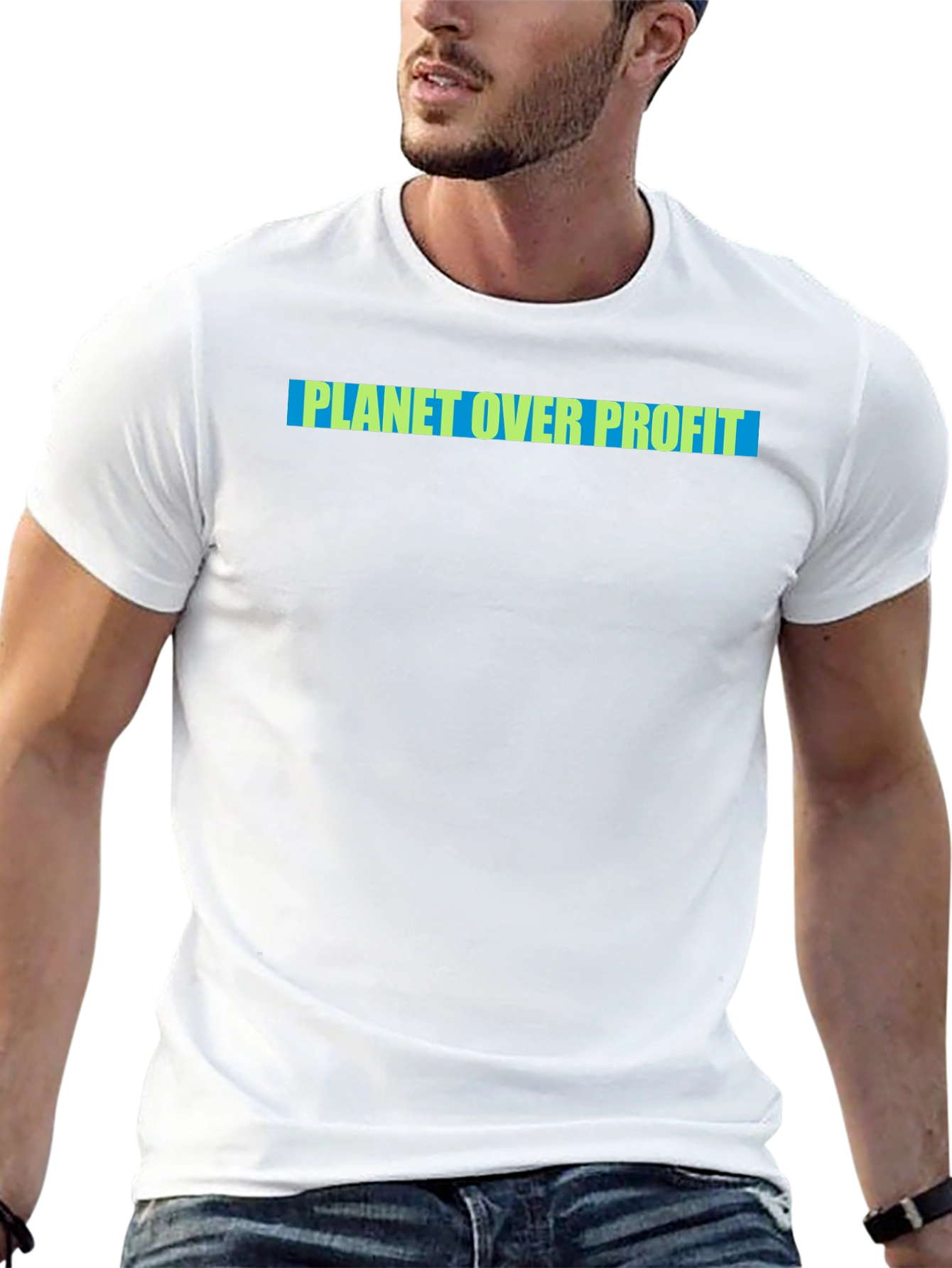 Planet Over Profit Graphic Tee
