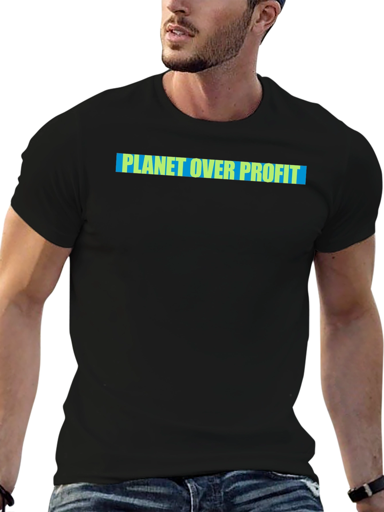 Planet Over Profit Graphic Tee