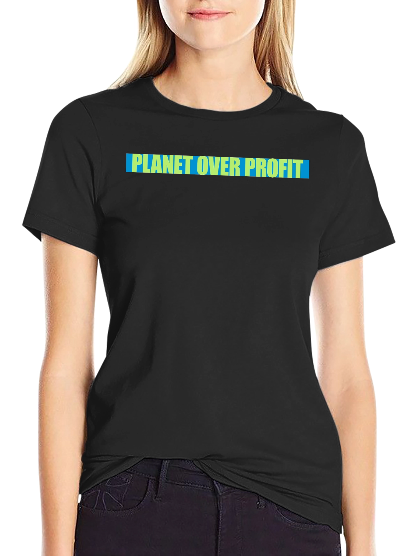 Planet Over Profit Graphic Tee