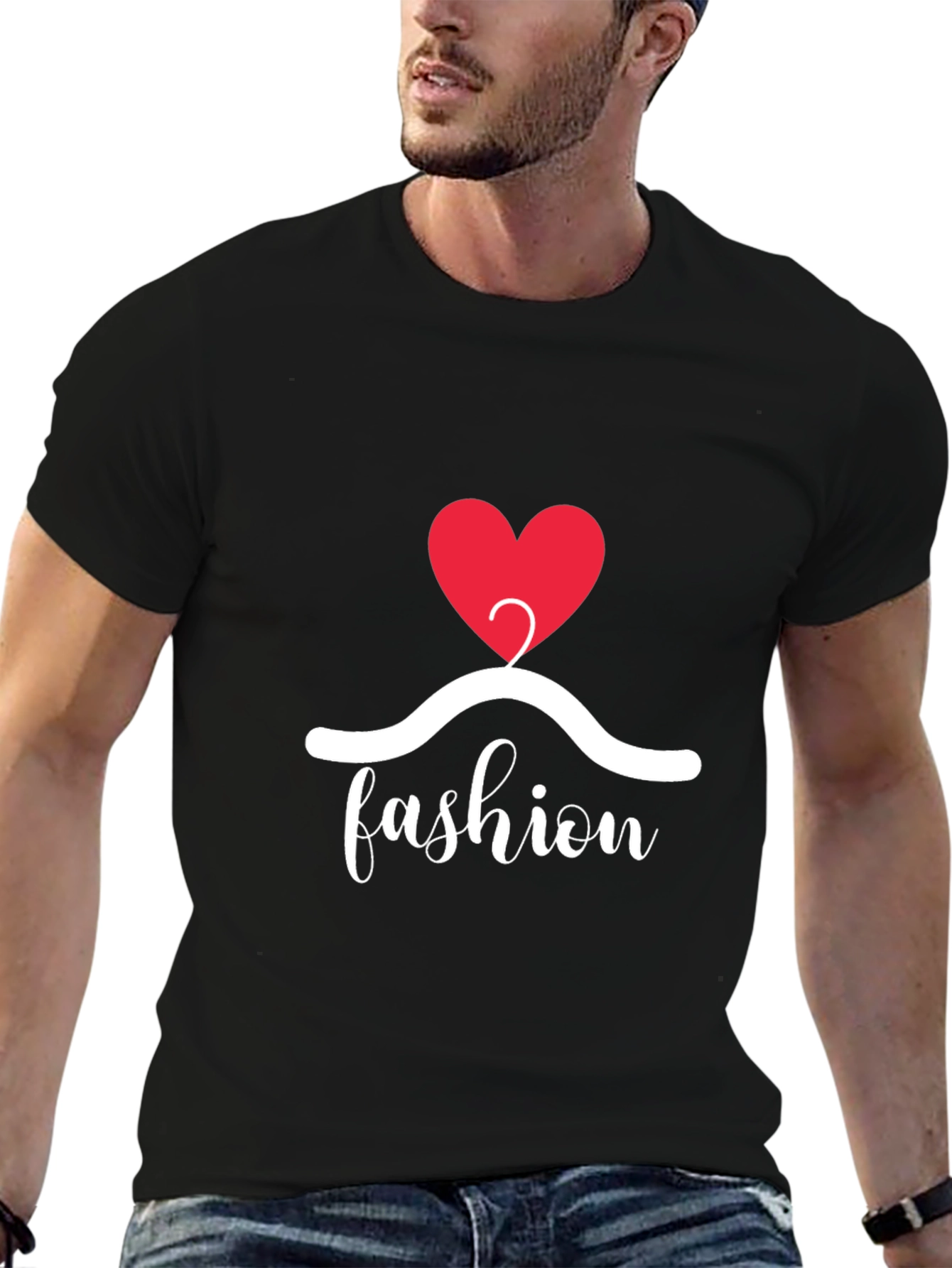 Fashion Heart Graphic Tee