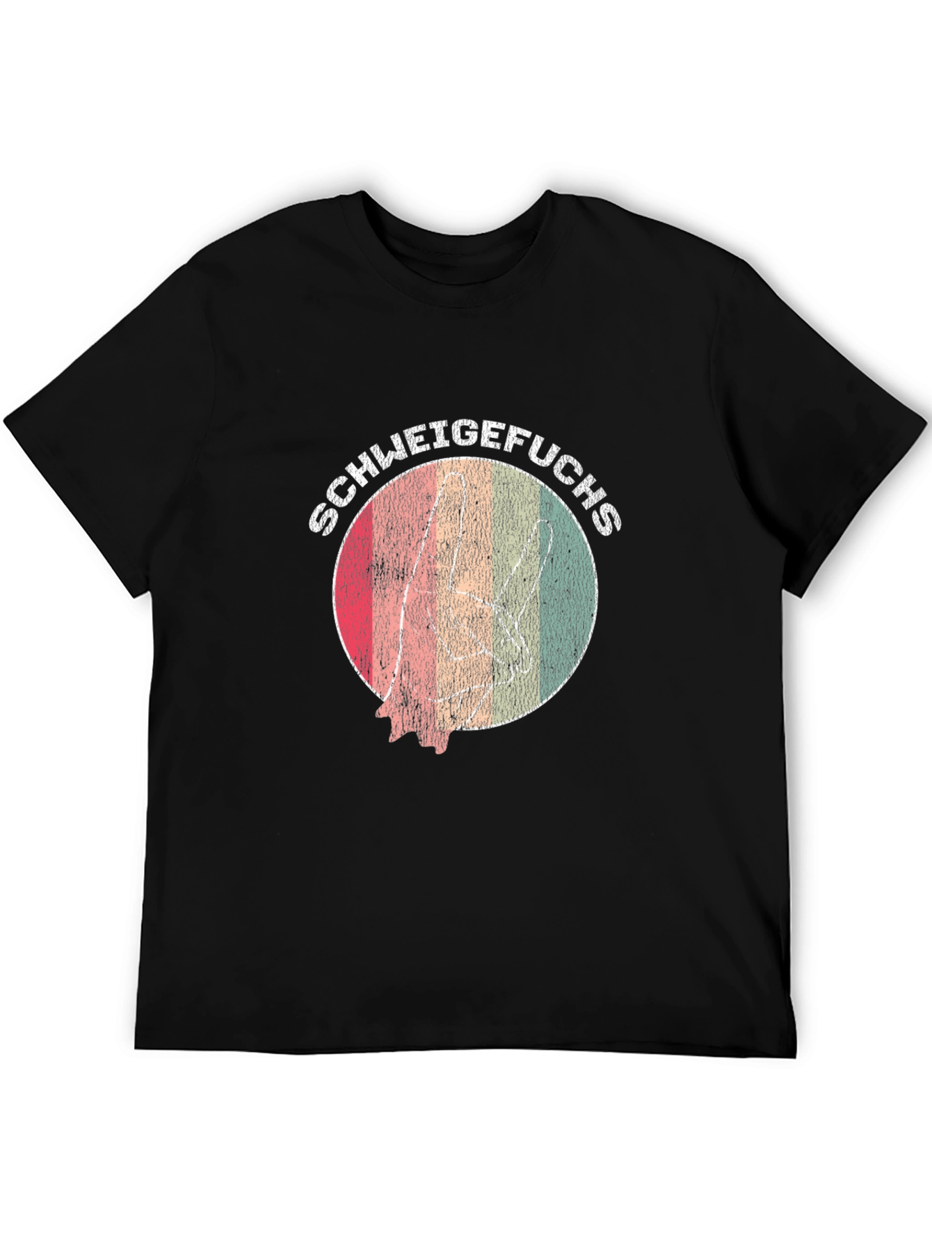 Retro SCHWEIGEFUCHS Graphic Tee