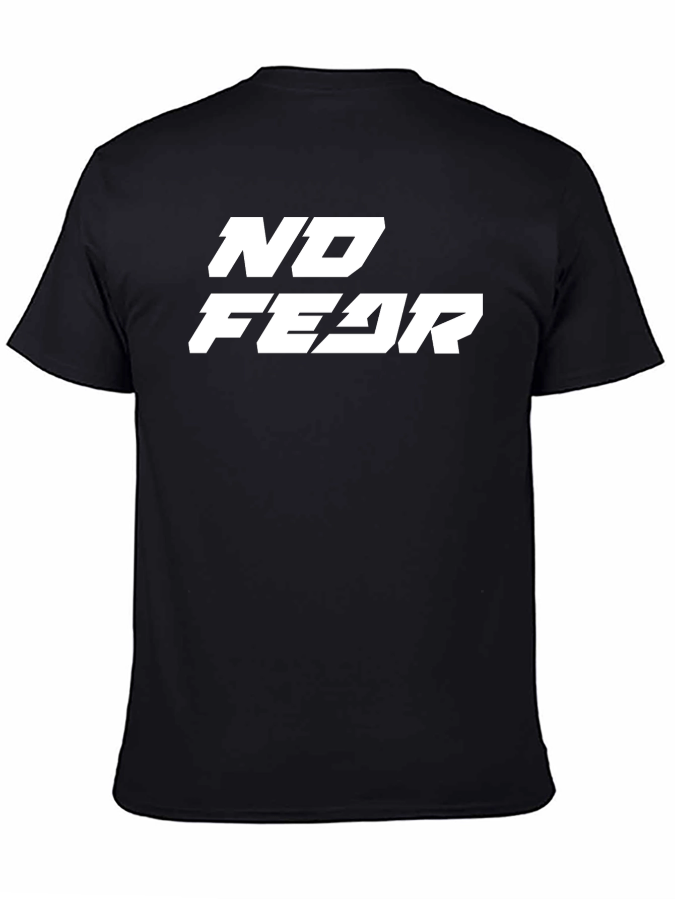 No Fear Black Graphic Tee