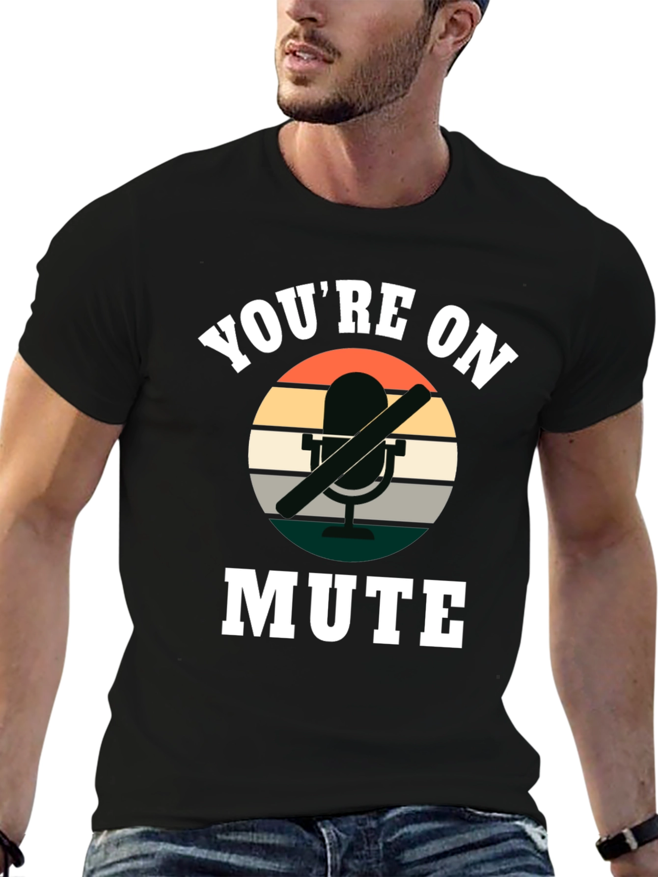 Youre On Mute T-Shirt - Funny Retro Style Tee