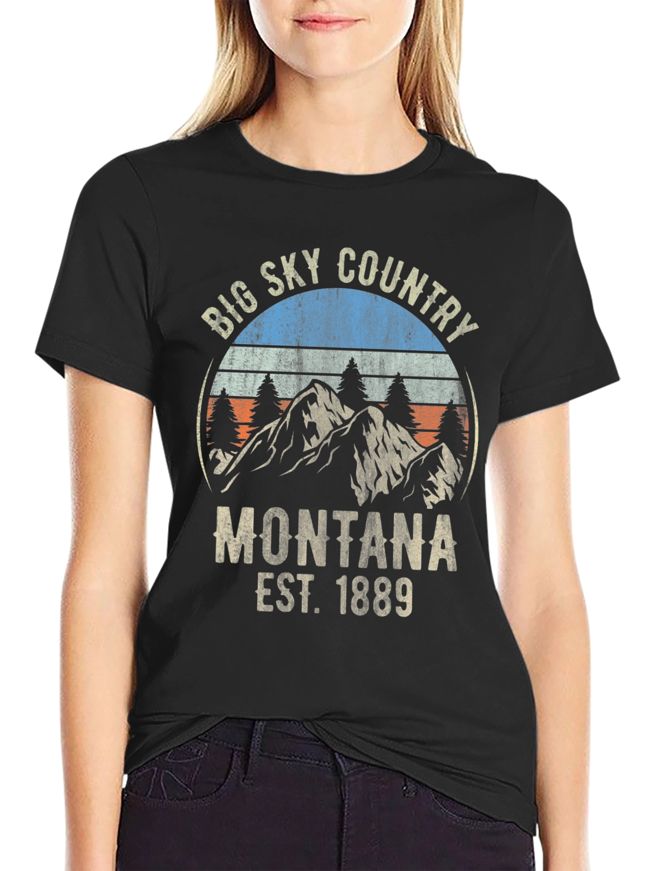 Montana Big Sky Country Graphic Tee