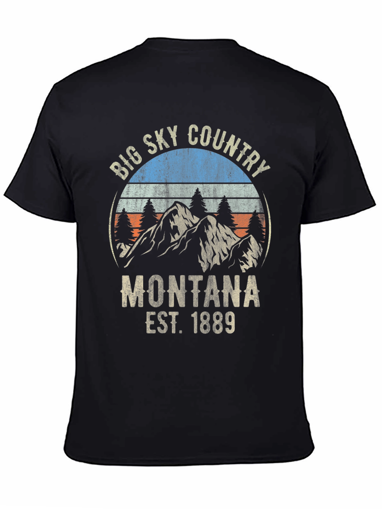 Montana Big Sky Country Graphic Tee