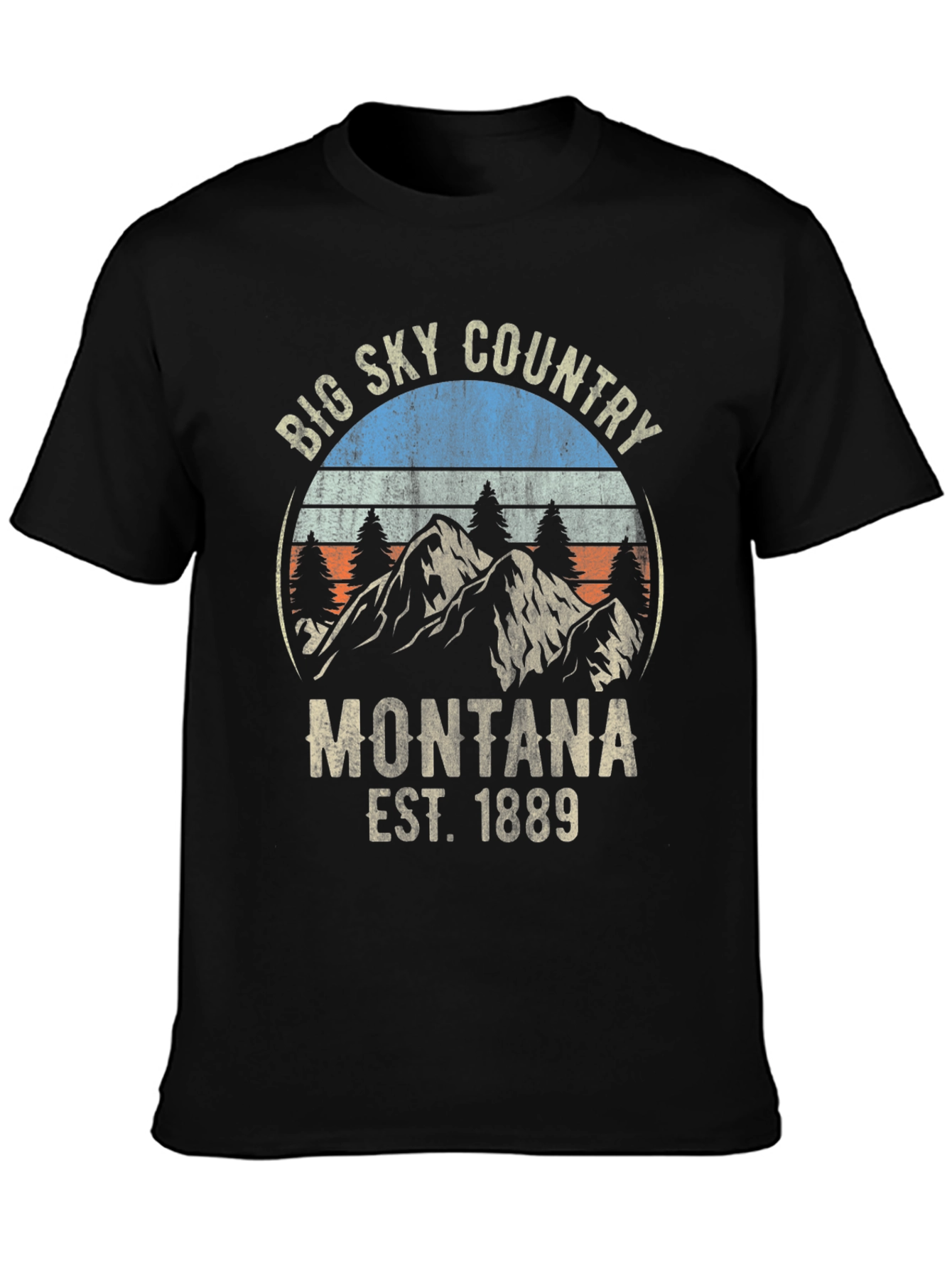 Montana Big Sky Country Graphic Tee