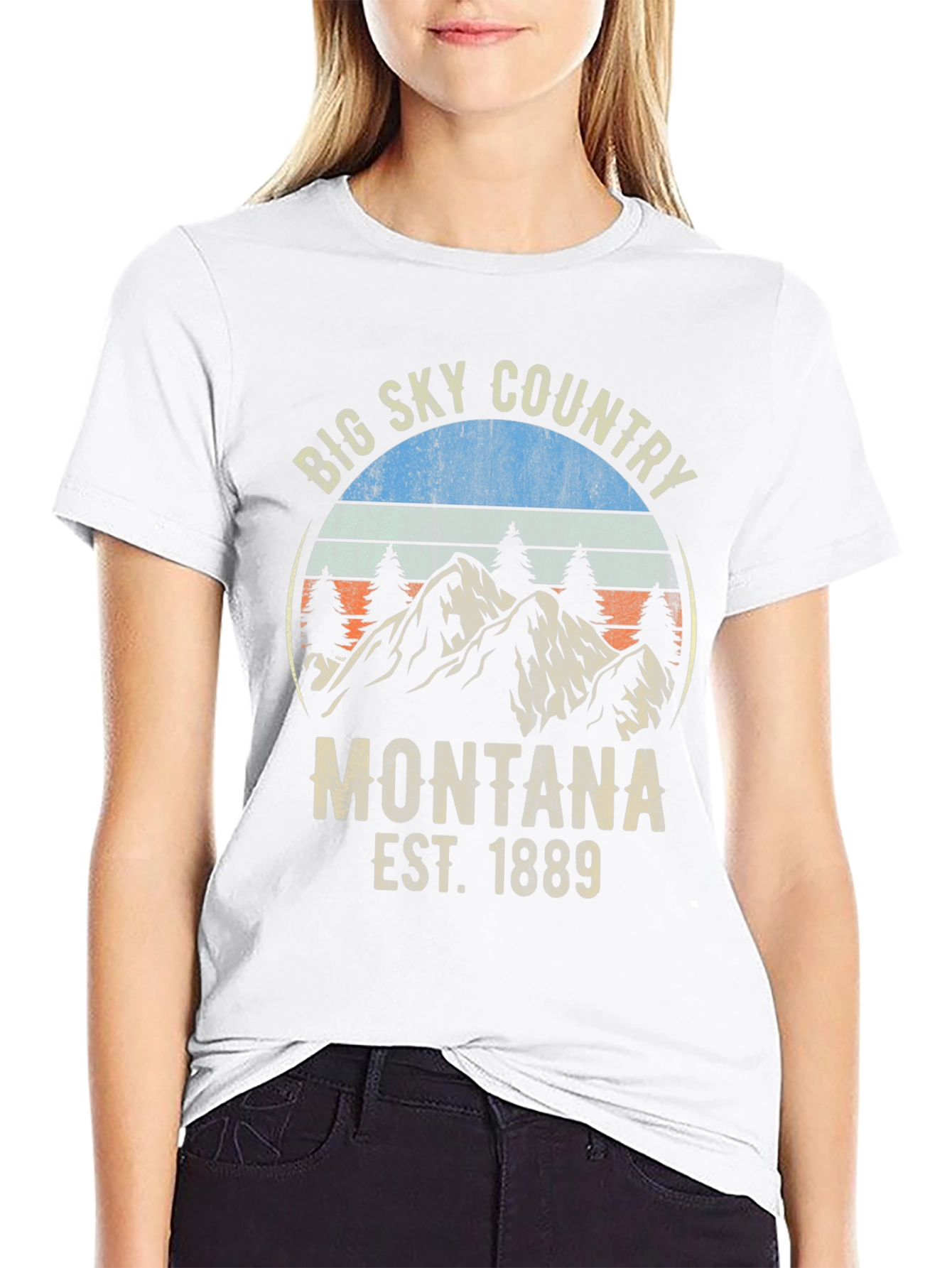 Montana Big Sky Country Graphic Tee