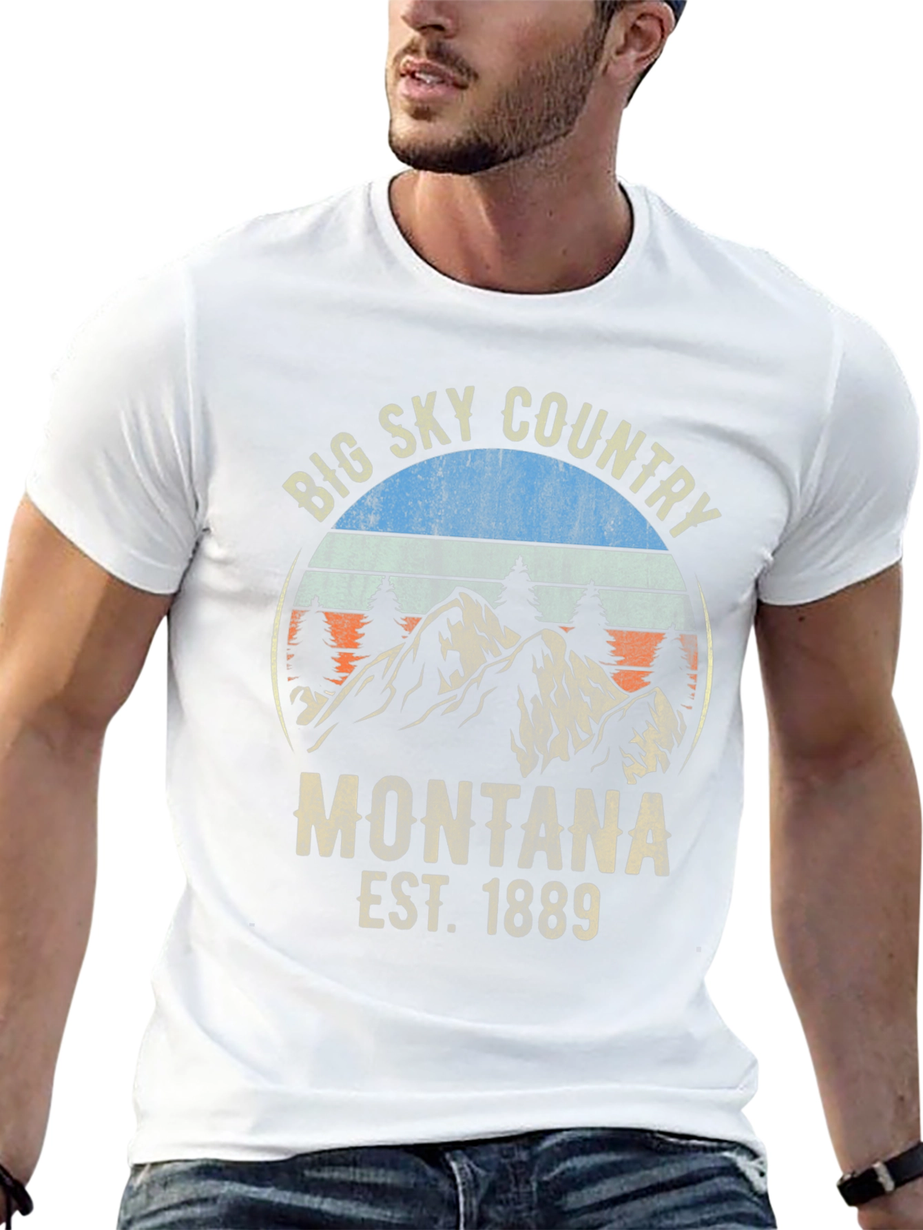 Montana Big Sky Country Graphic Tee