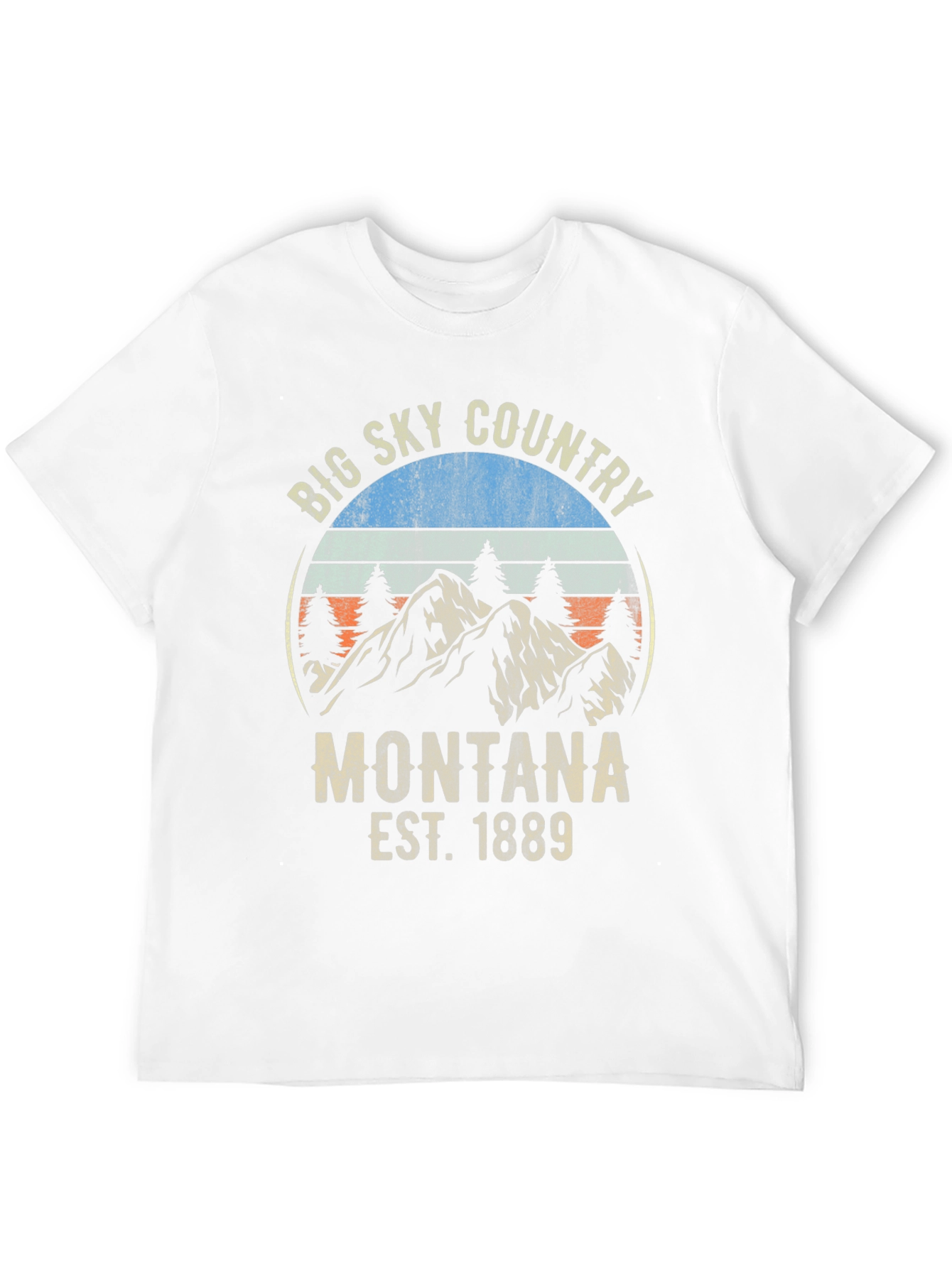 Montana Big Sky Country Graphic Tee