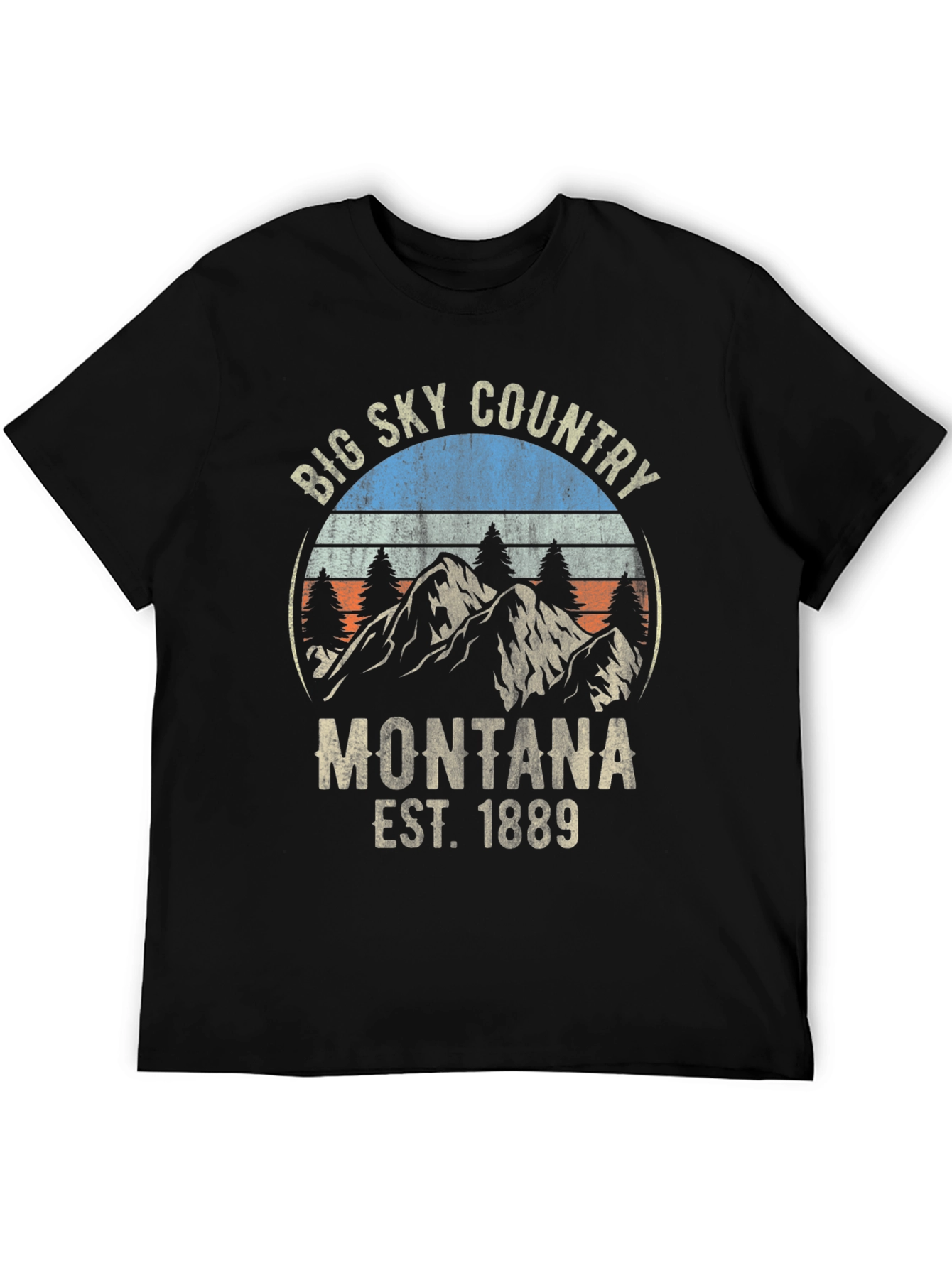 Montana Big Sky Country Graphic Tee