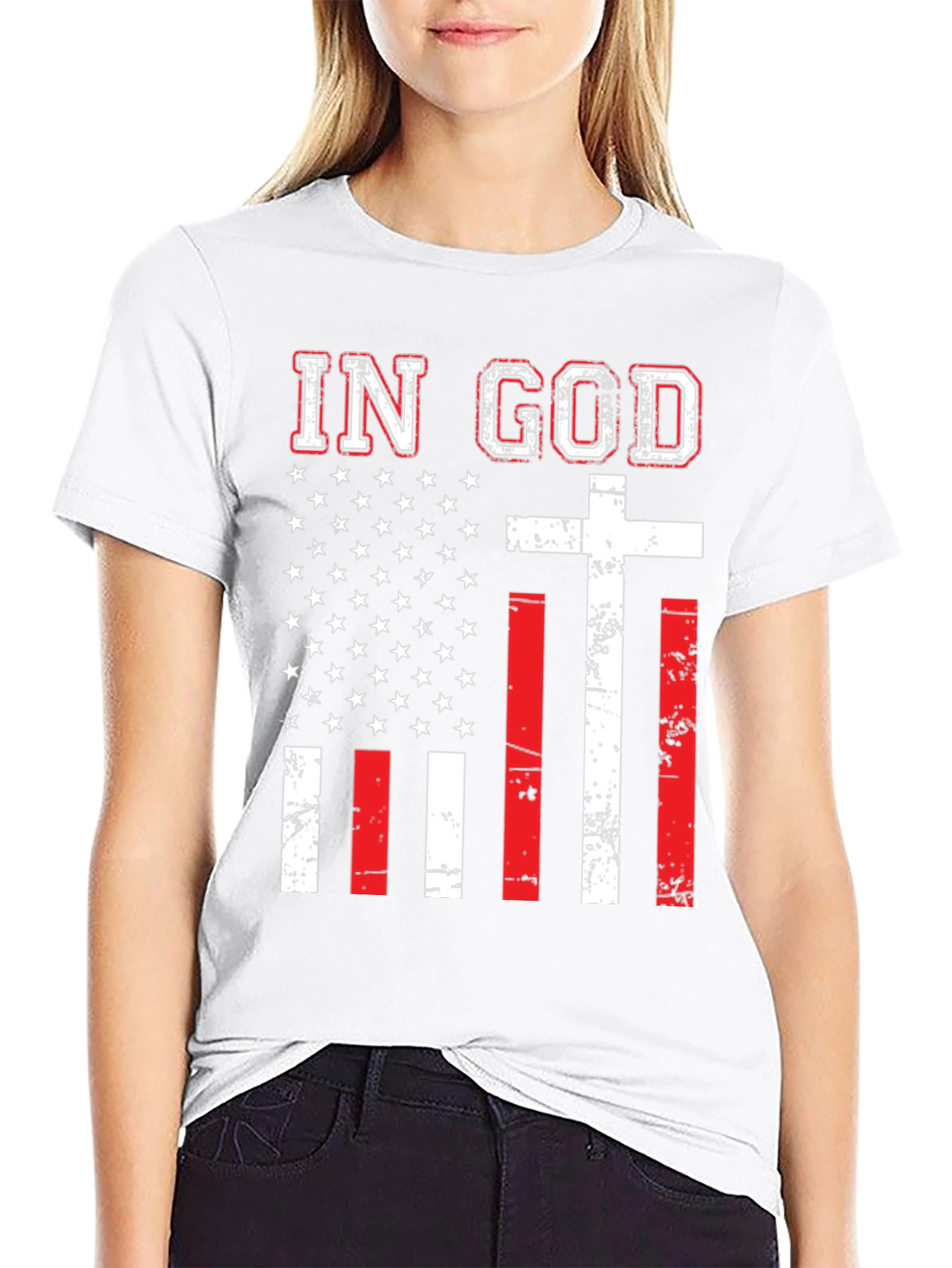 In God T-Shirt - Patriotic Christian Tee