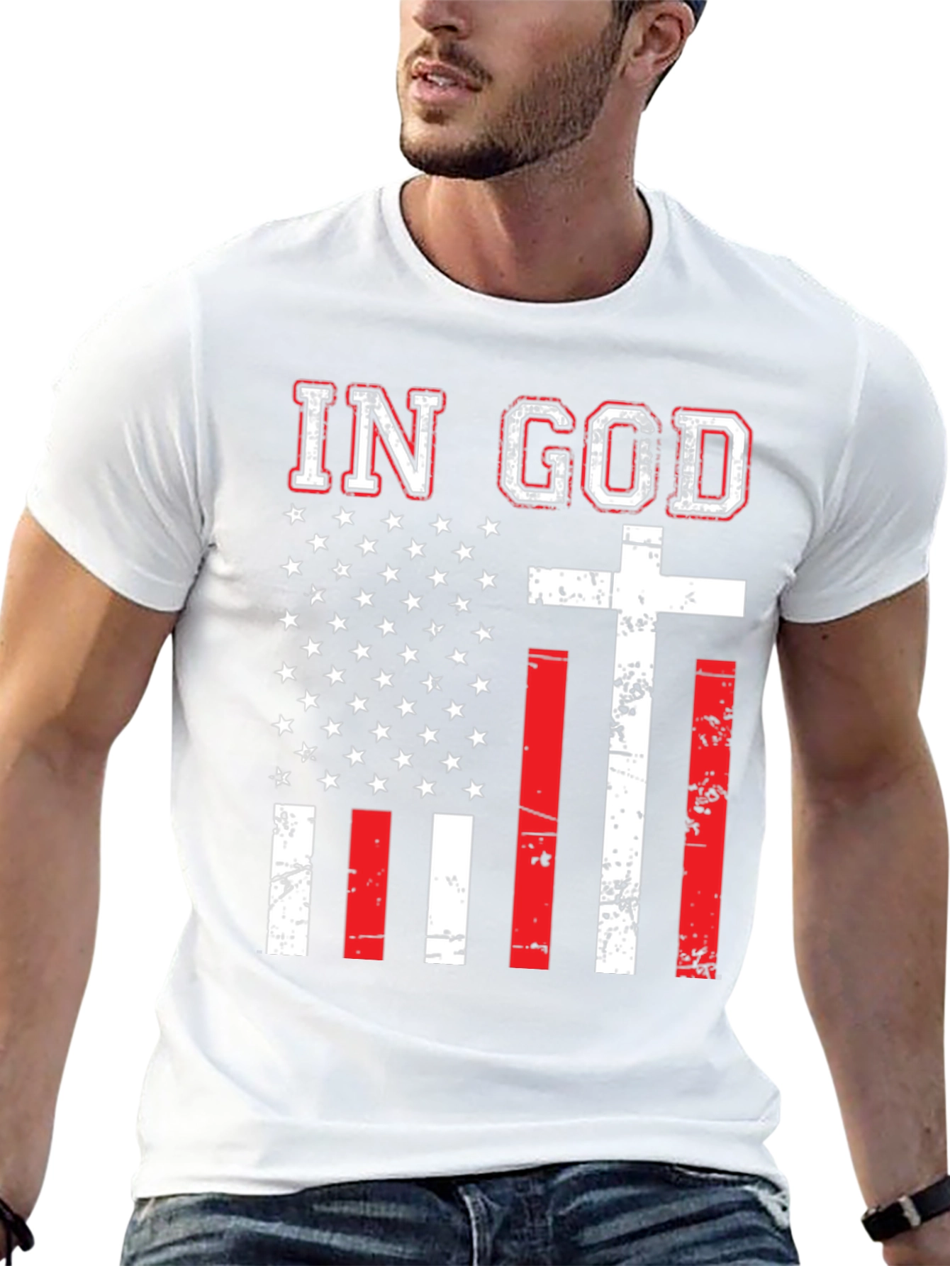 In God T-Shirt - Patriotic Christian Tee