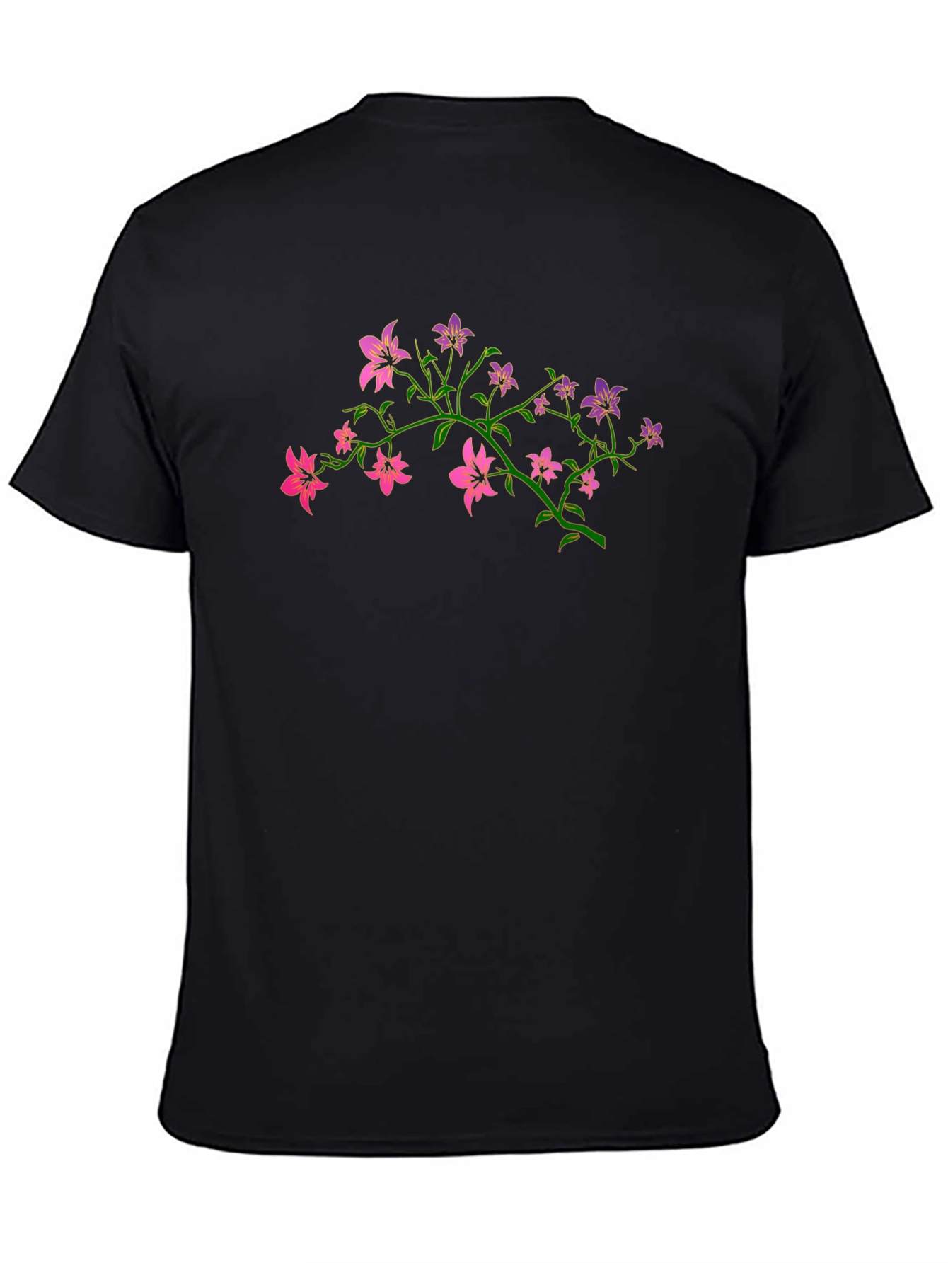 Floral Print T-Shirt - Stylish Casual Wear