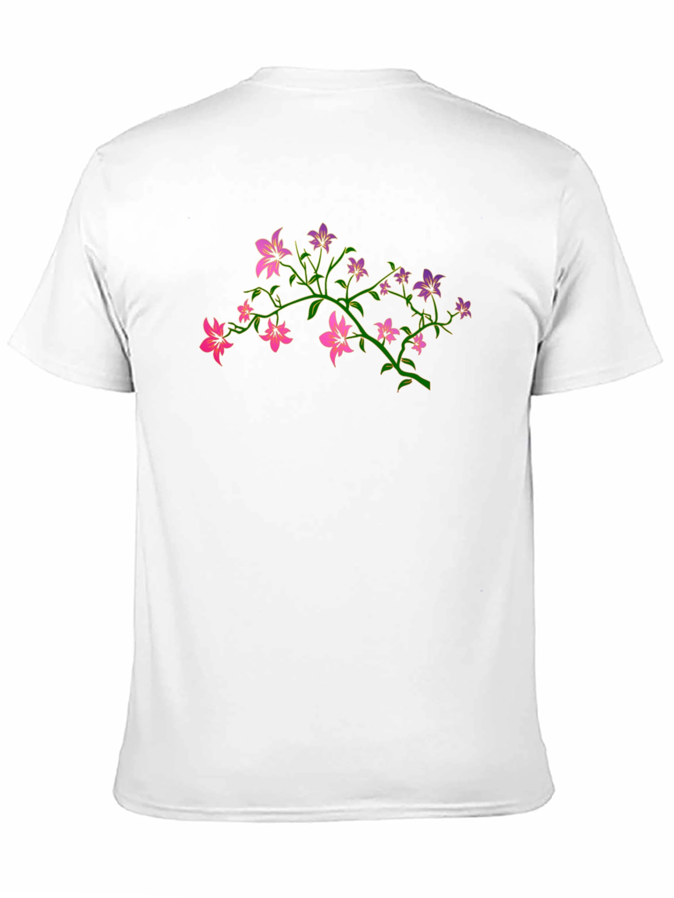 Floral Print T-Shirt - Stylish Casual Wear