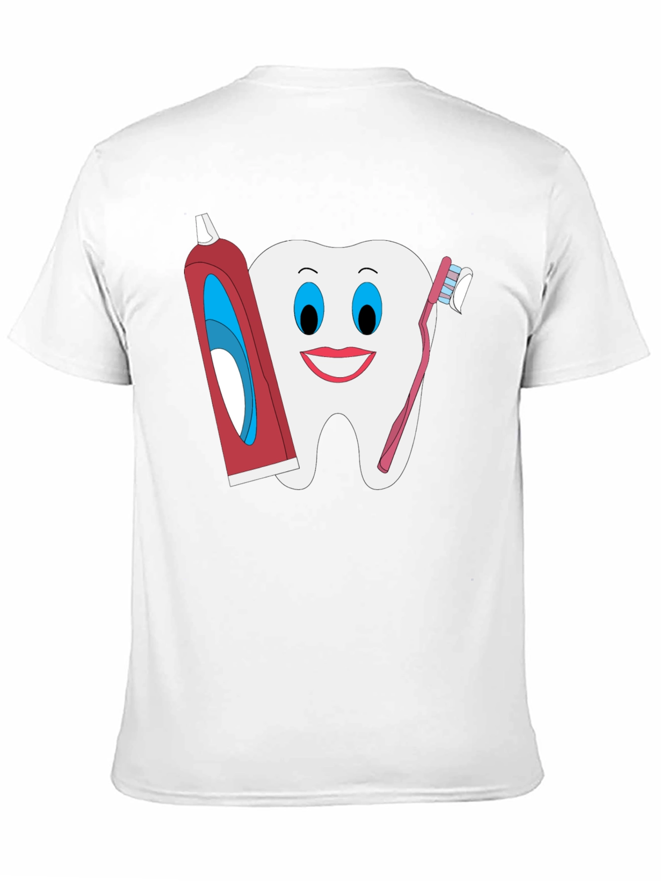 Funny Tooth & Hygiene Black T-Shirt