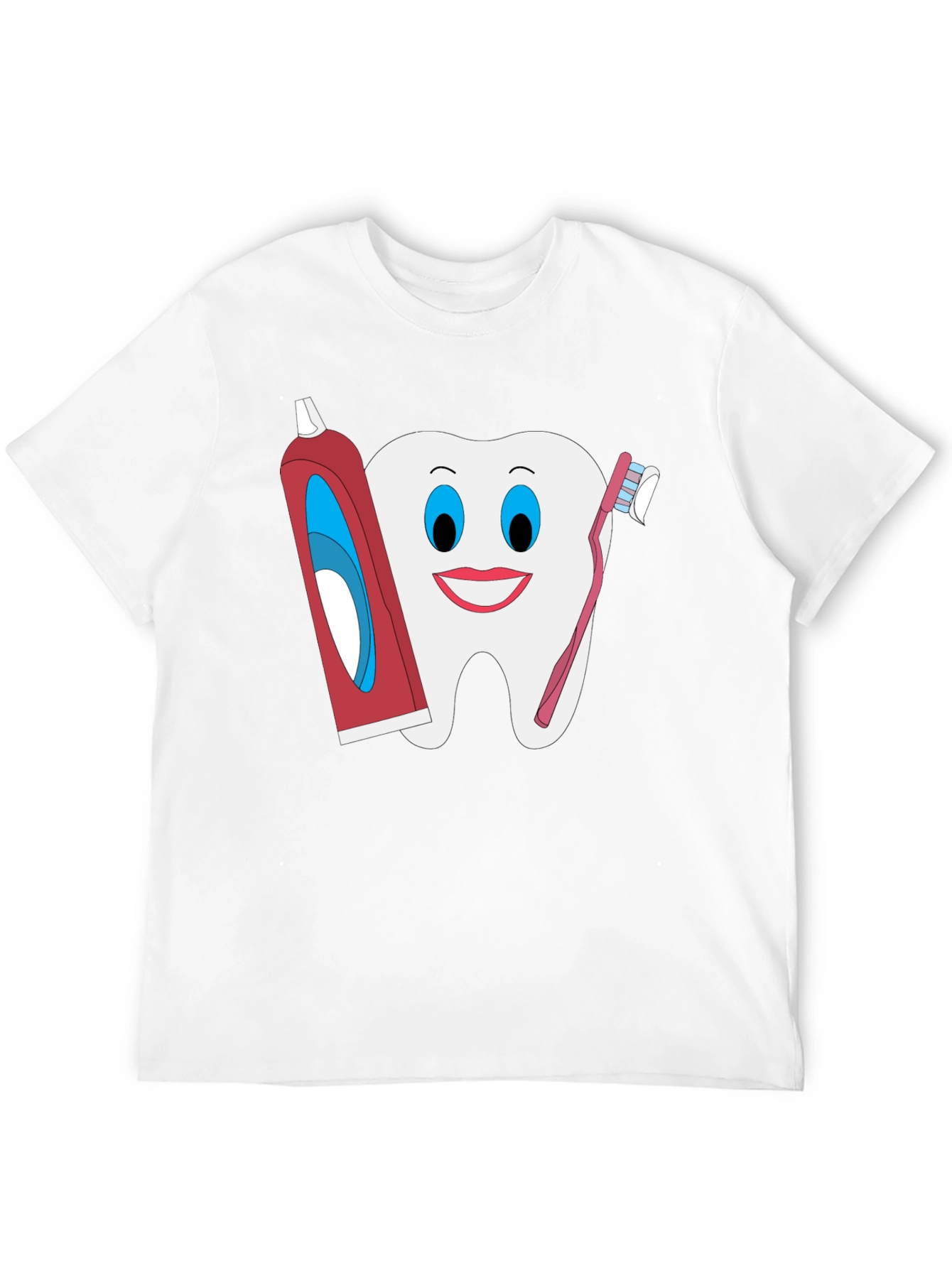 Funny Tooth & Hygiene Black T-Shirt