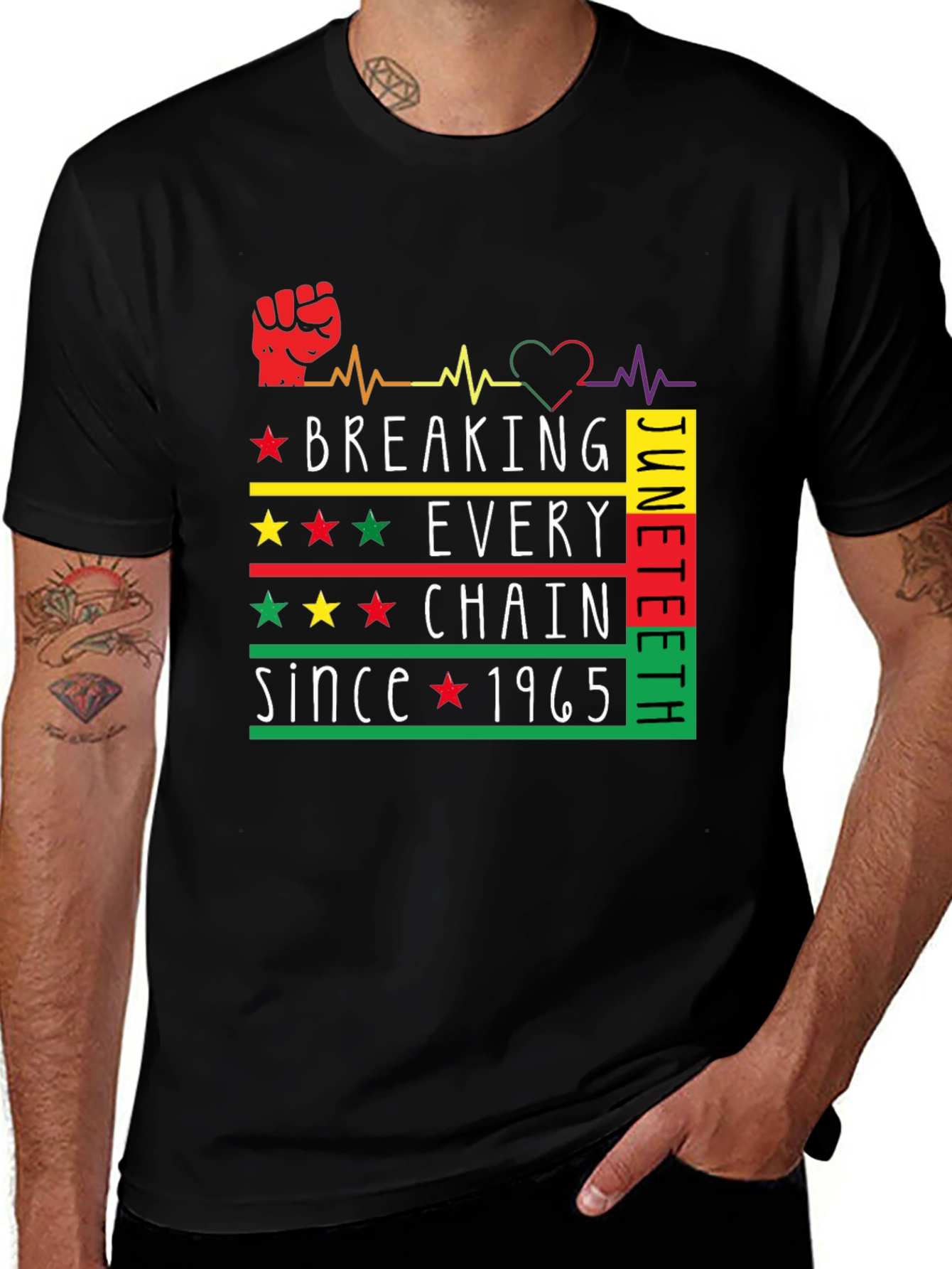 Juneteenth Breaking Every Chain T-Shirt
