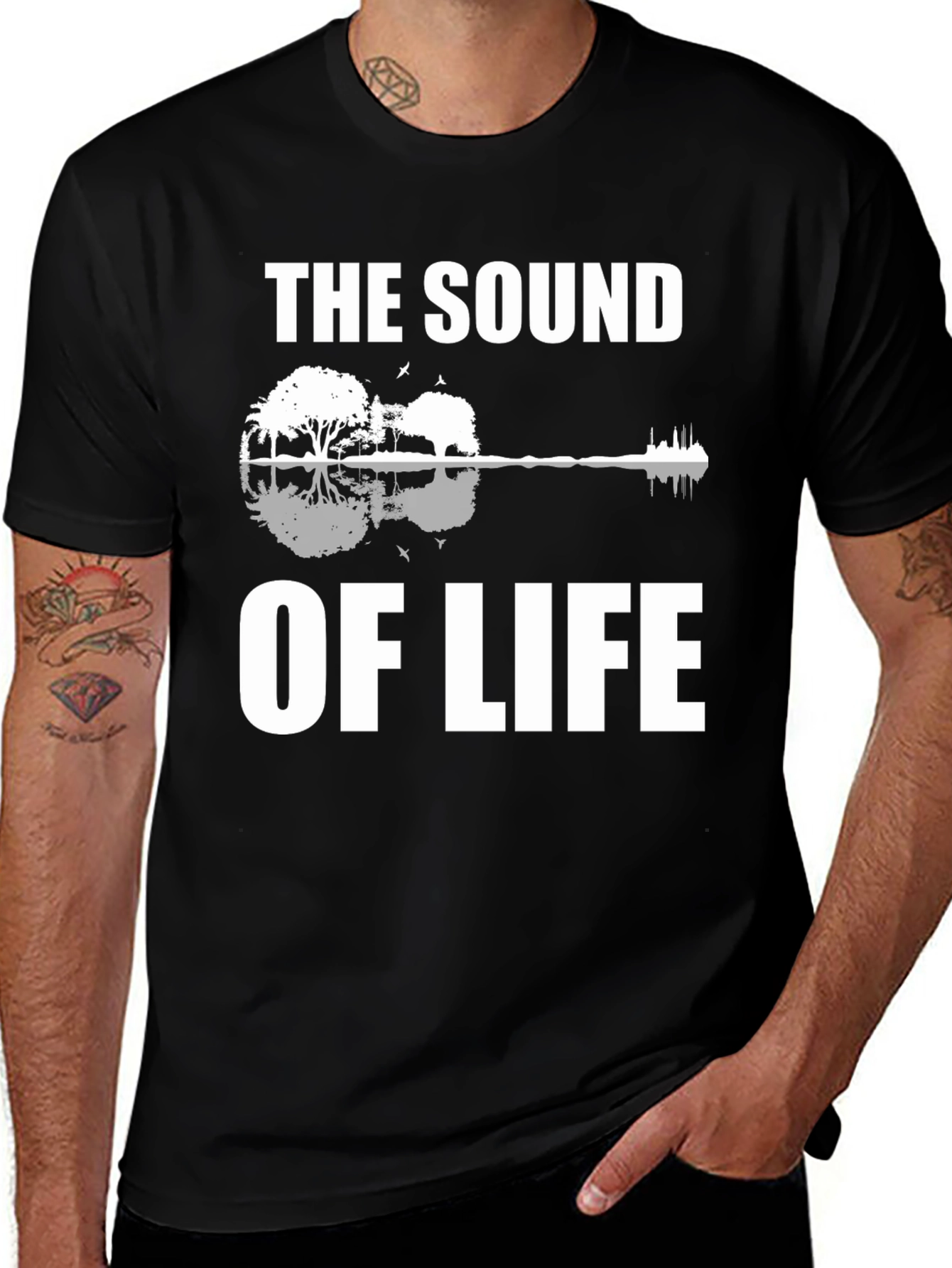 Sound of Life Guitar T-Shirt