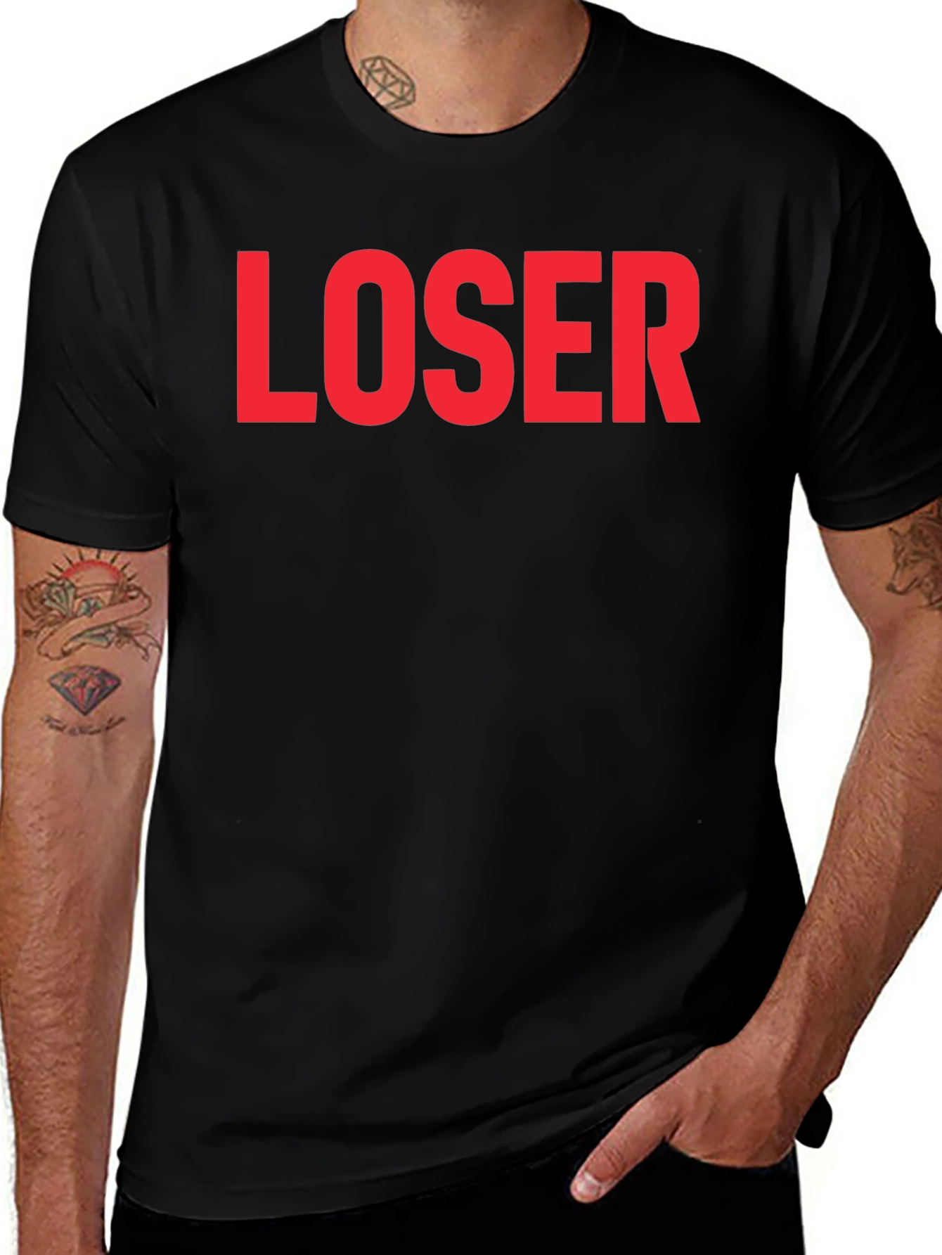 LOSER Graphic Tee - Edgy Statement T-Shirt