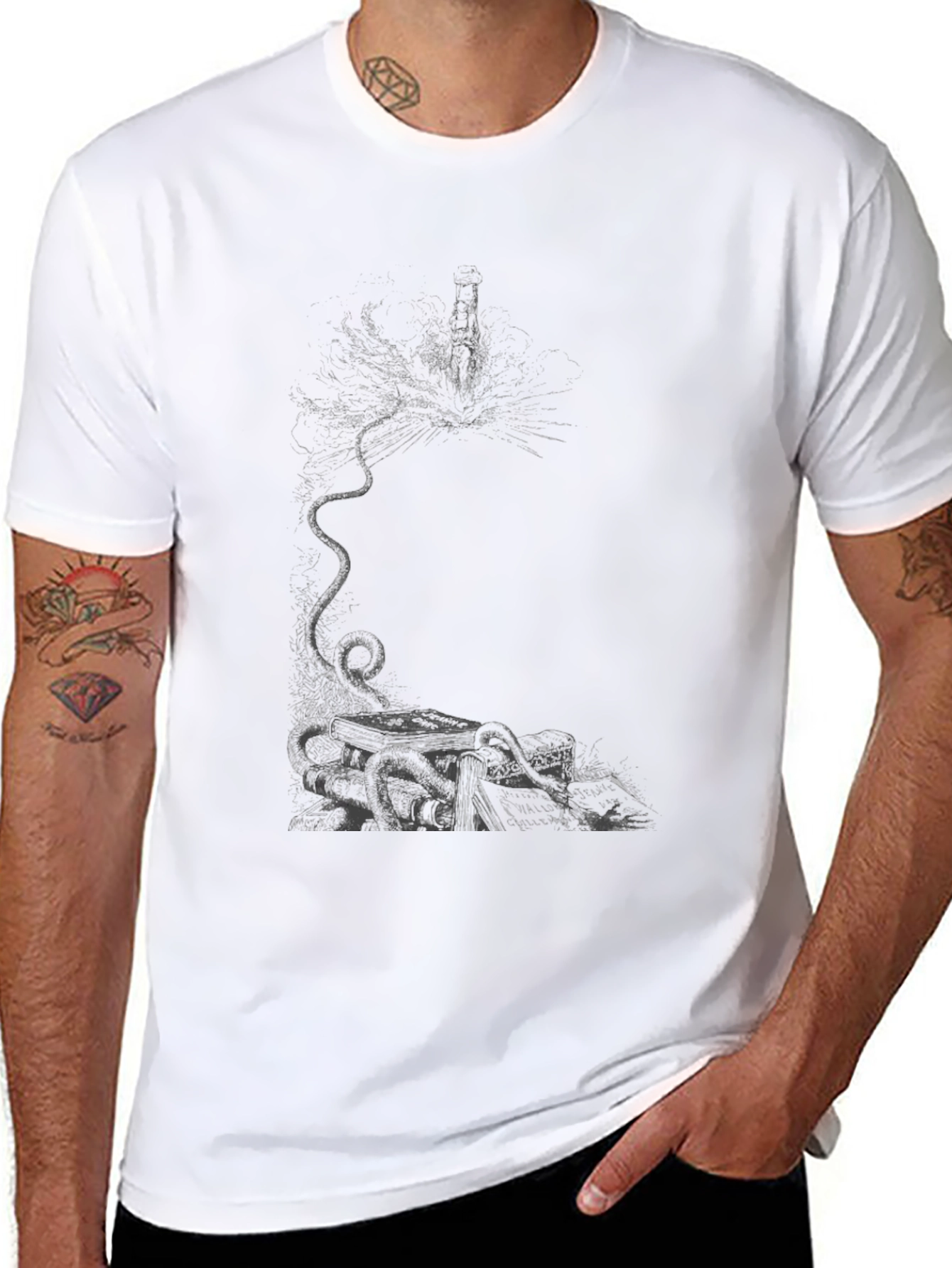 Mystic Serpent Graphic T-Shirt
