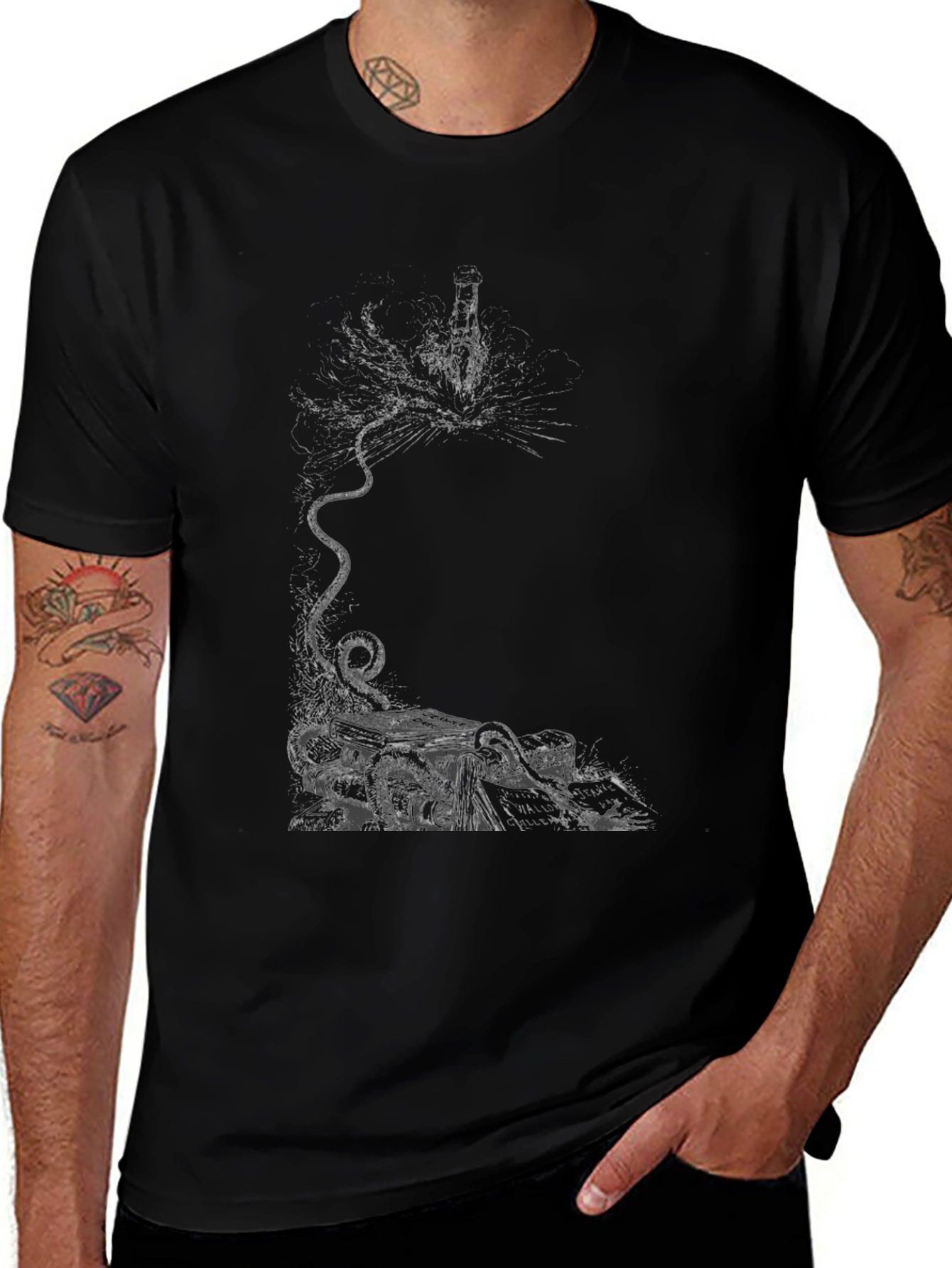 Mystic Serpent Graphic T-Shirt