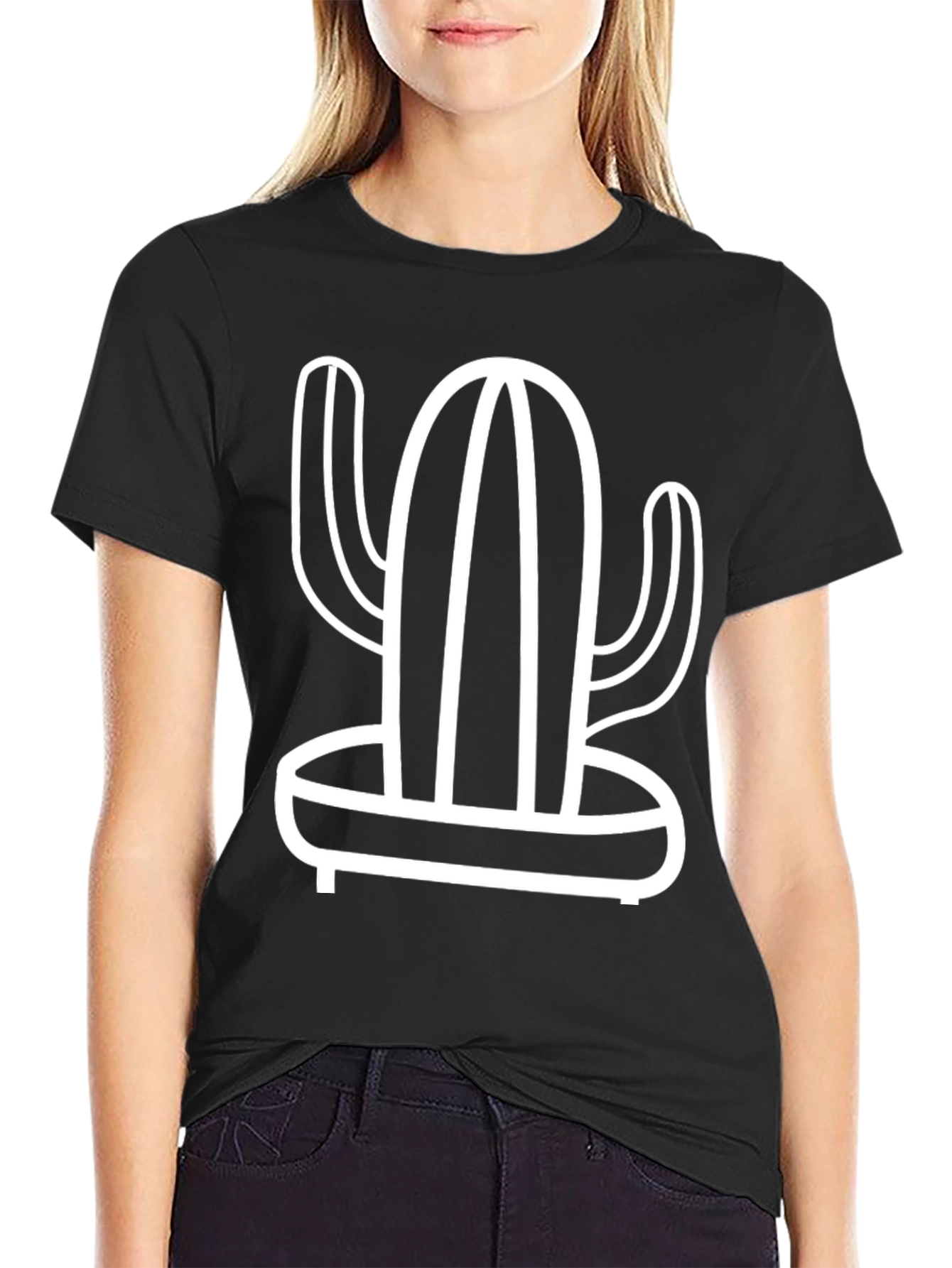 Cactus Graphic Tee - Desert Plant T-Shirt