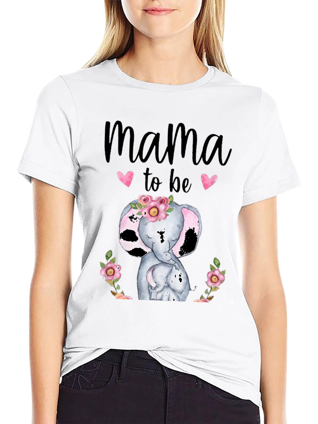 Mama To Be Elephant T-Shirt