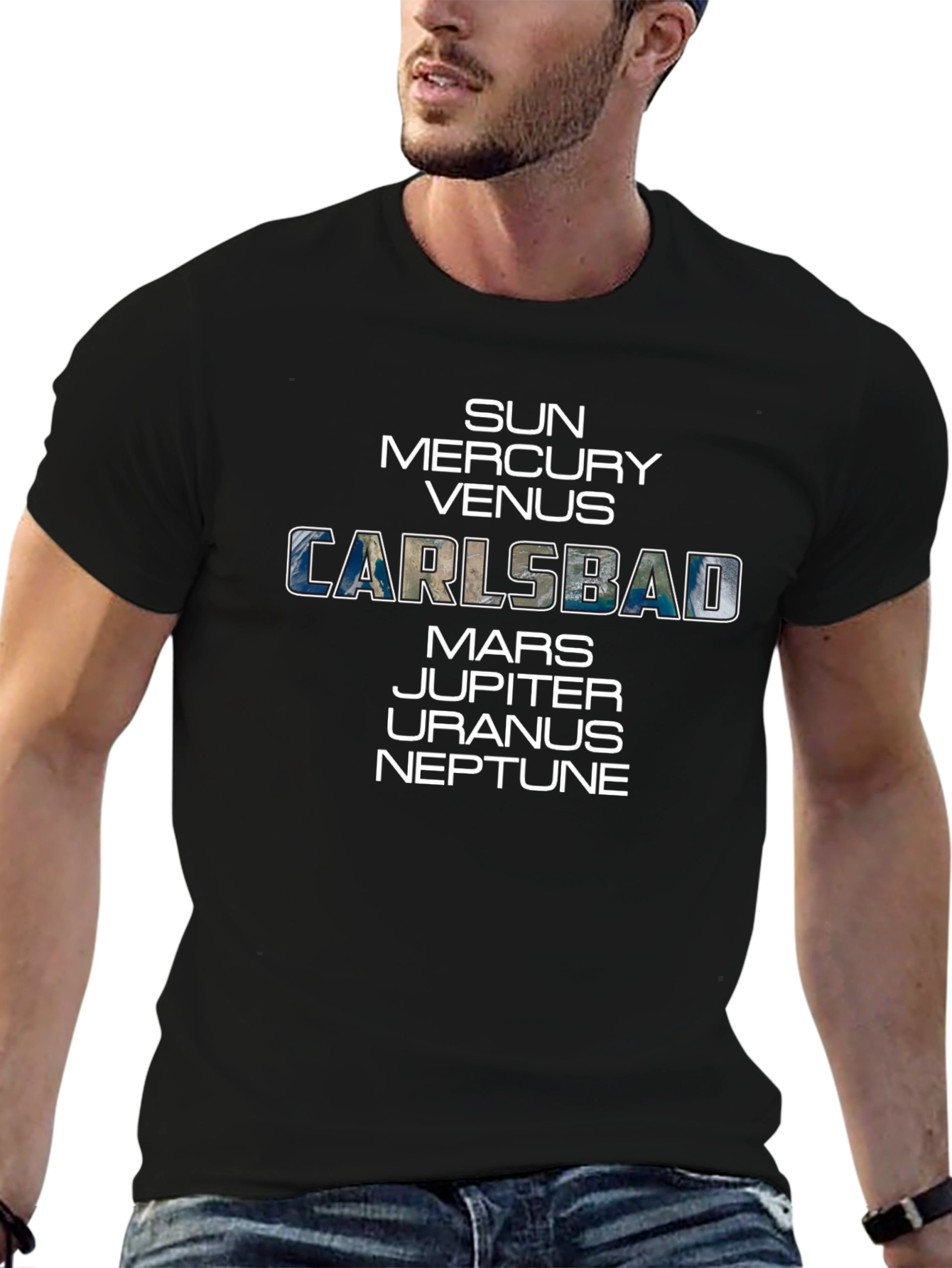 Carlsbad Planet T-Shirt - Space Geek Edition!