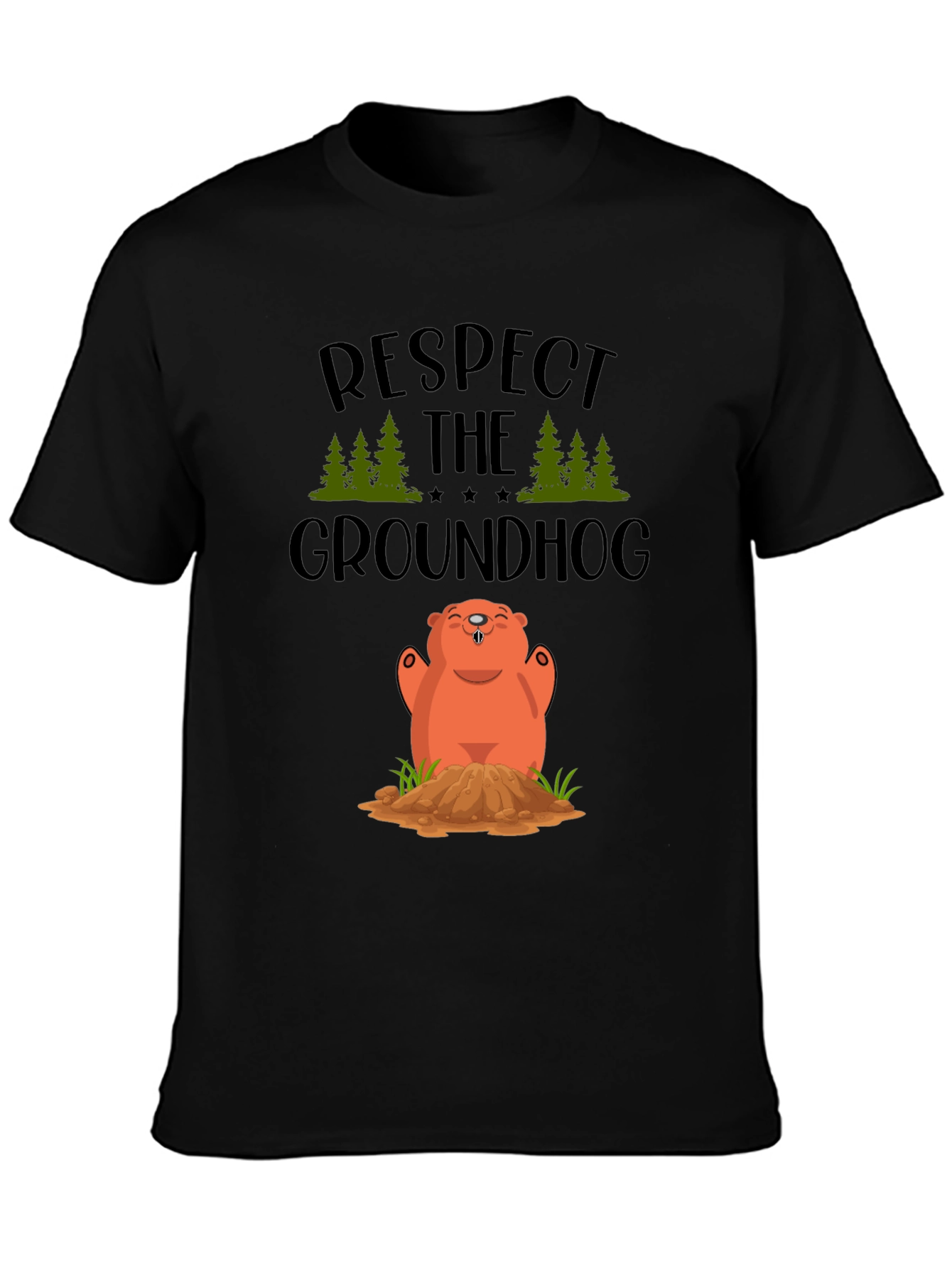 Respect the Groundhog T-Shirt