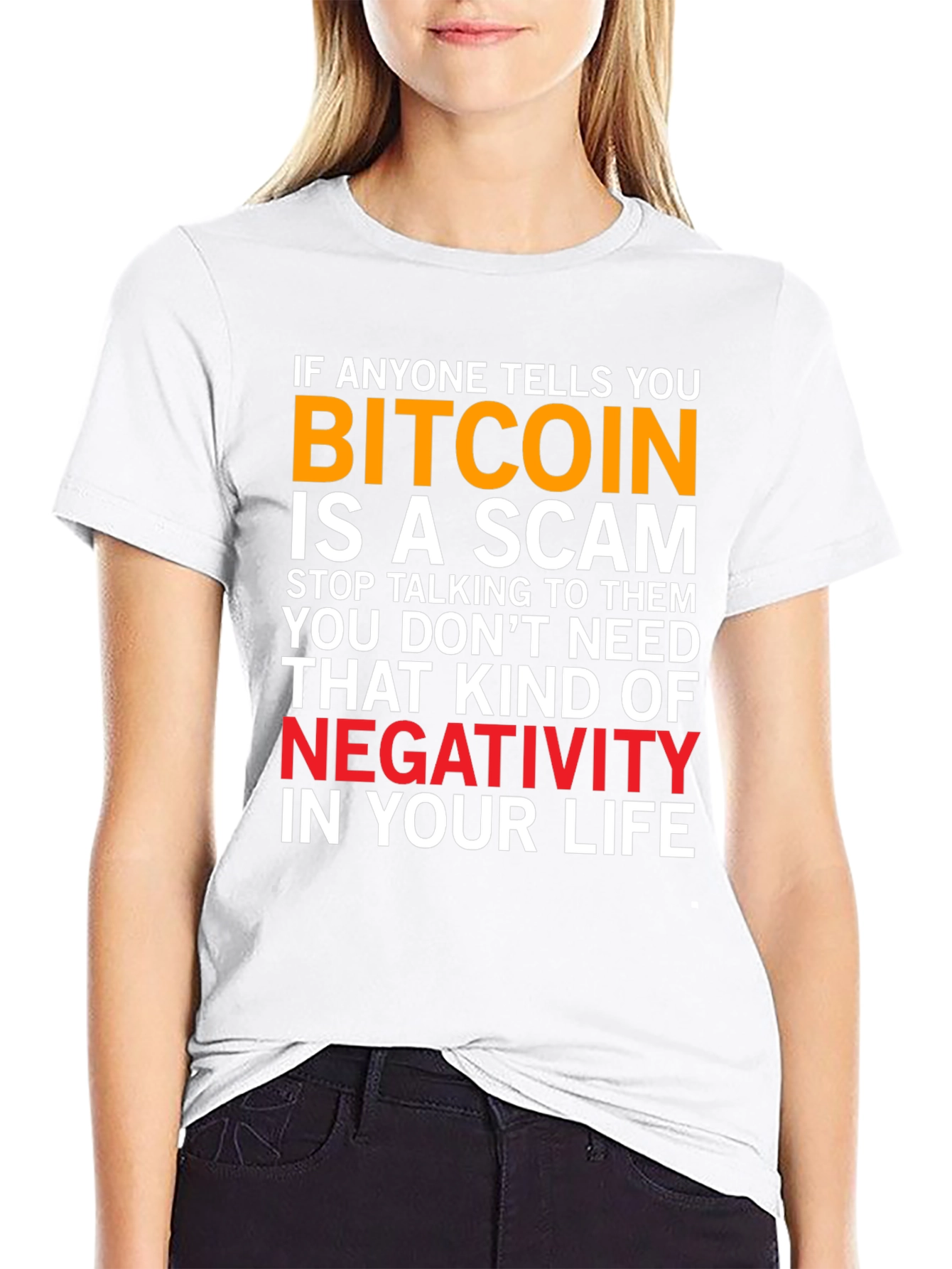Bitcoin Scam T-Shirt - Crypto Supporter Tee