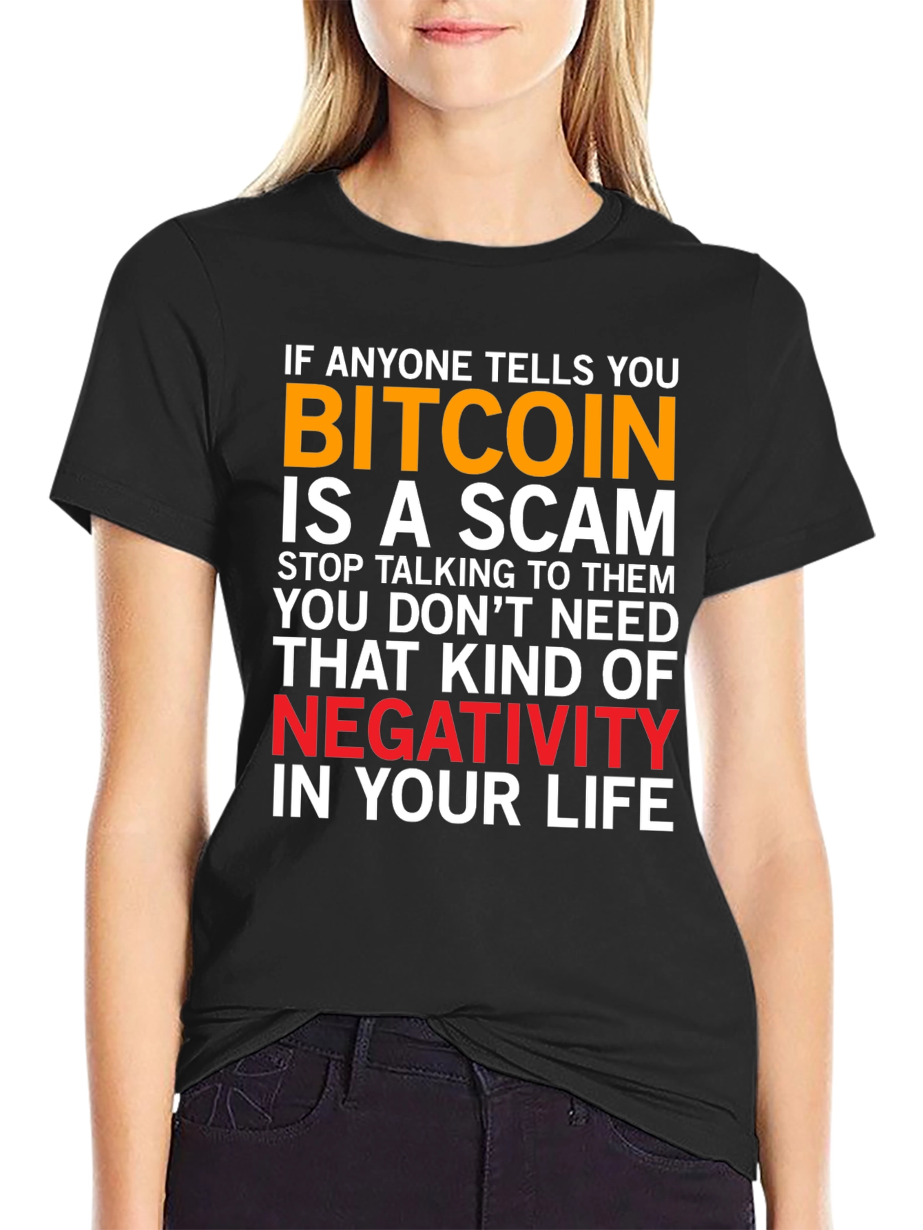 Bitcoin Scam T-Shirt - Crypto Supporter Tee