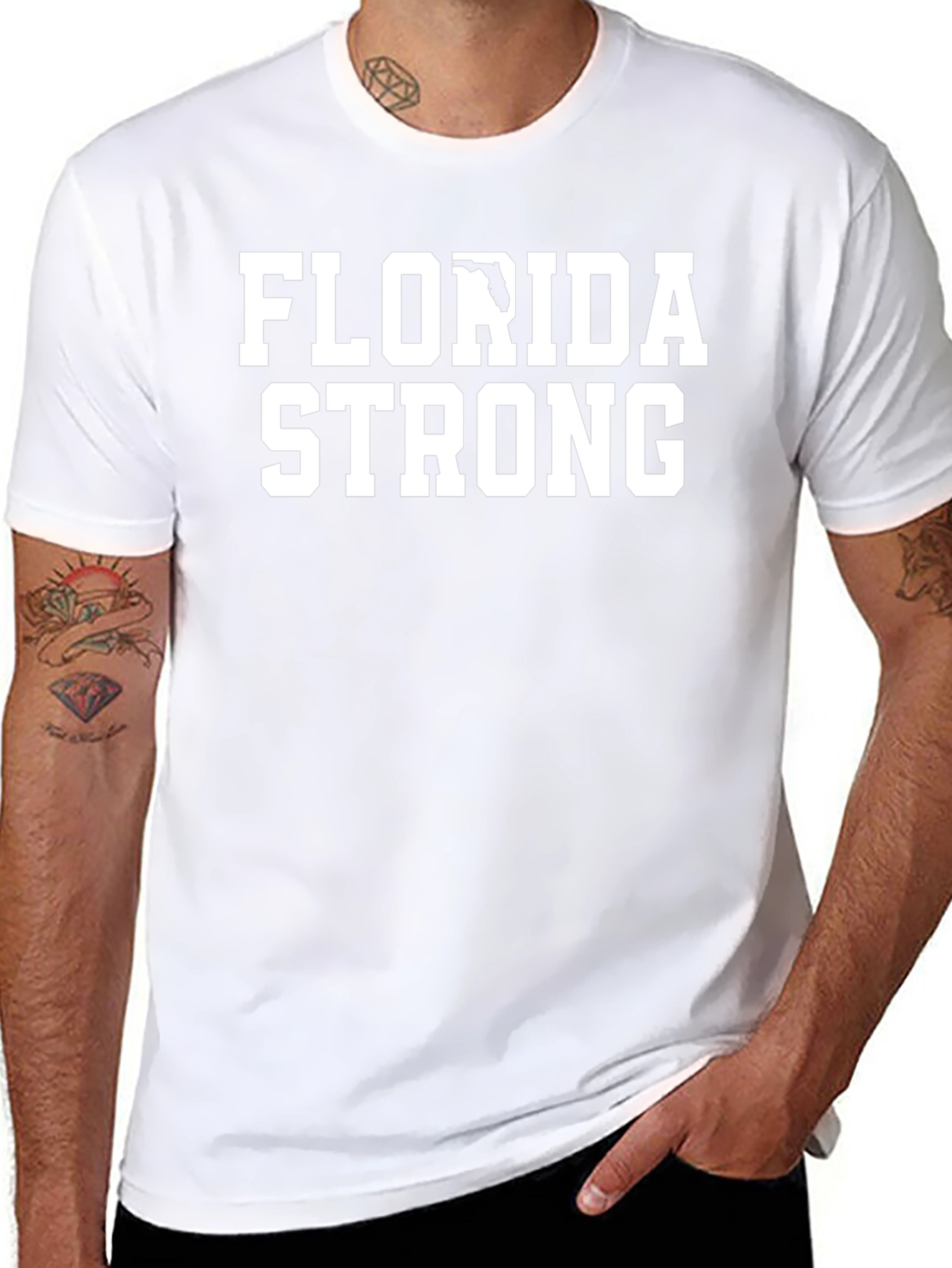 Florida Strong Graphic Tee - Black