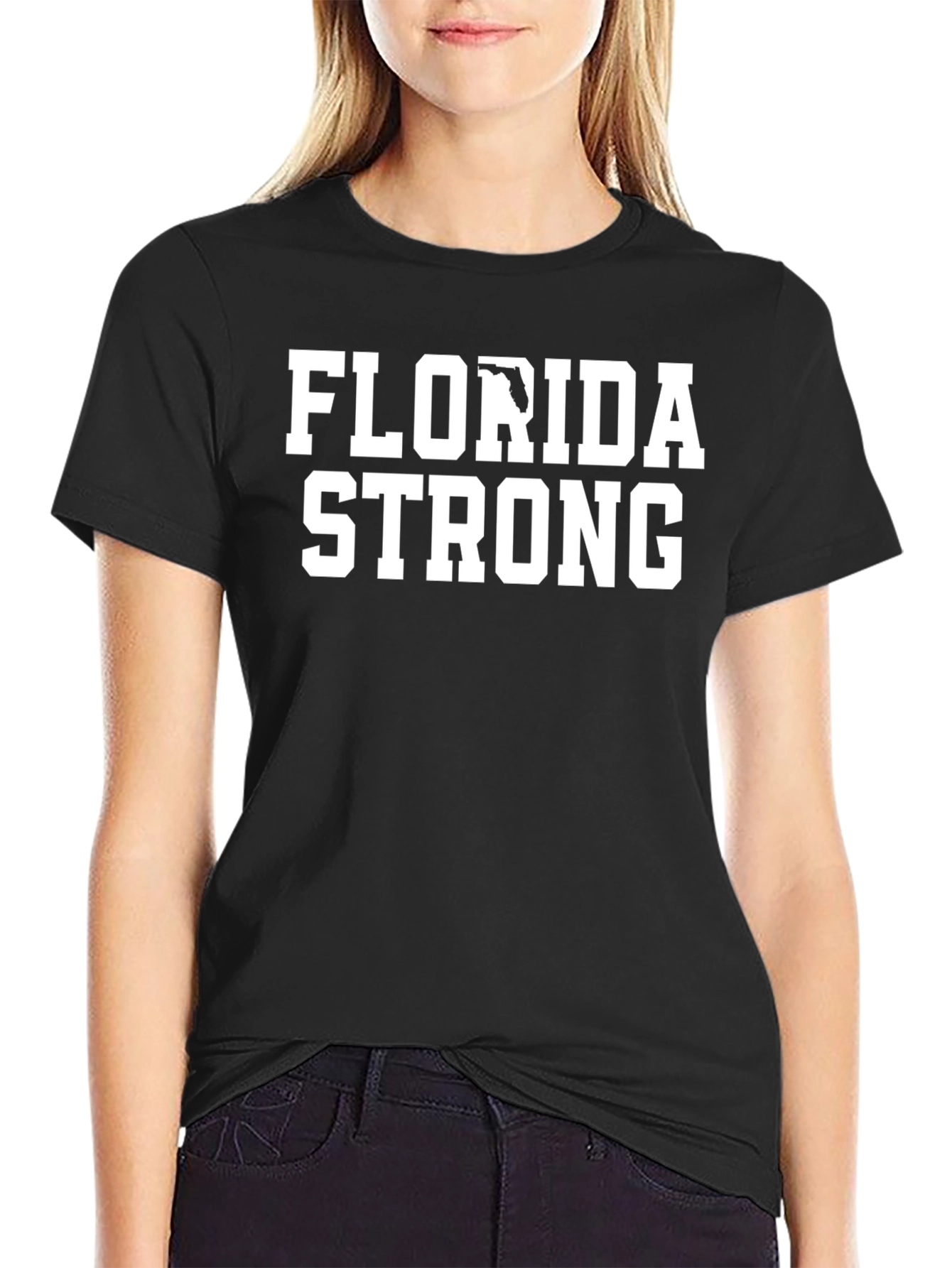 Florida Strong Graphic Tee - Black