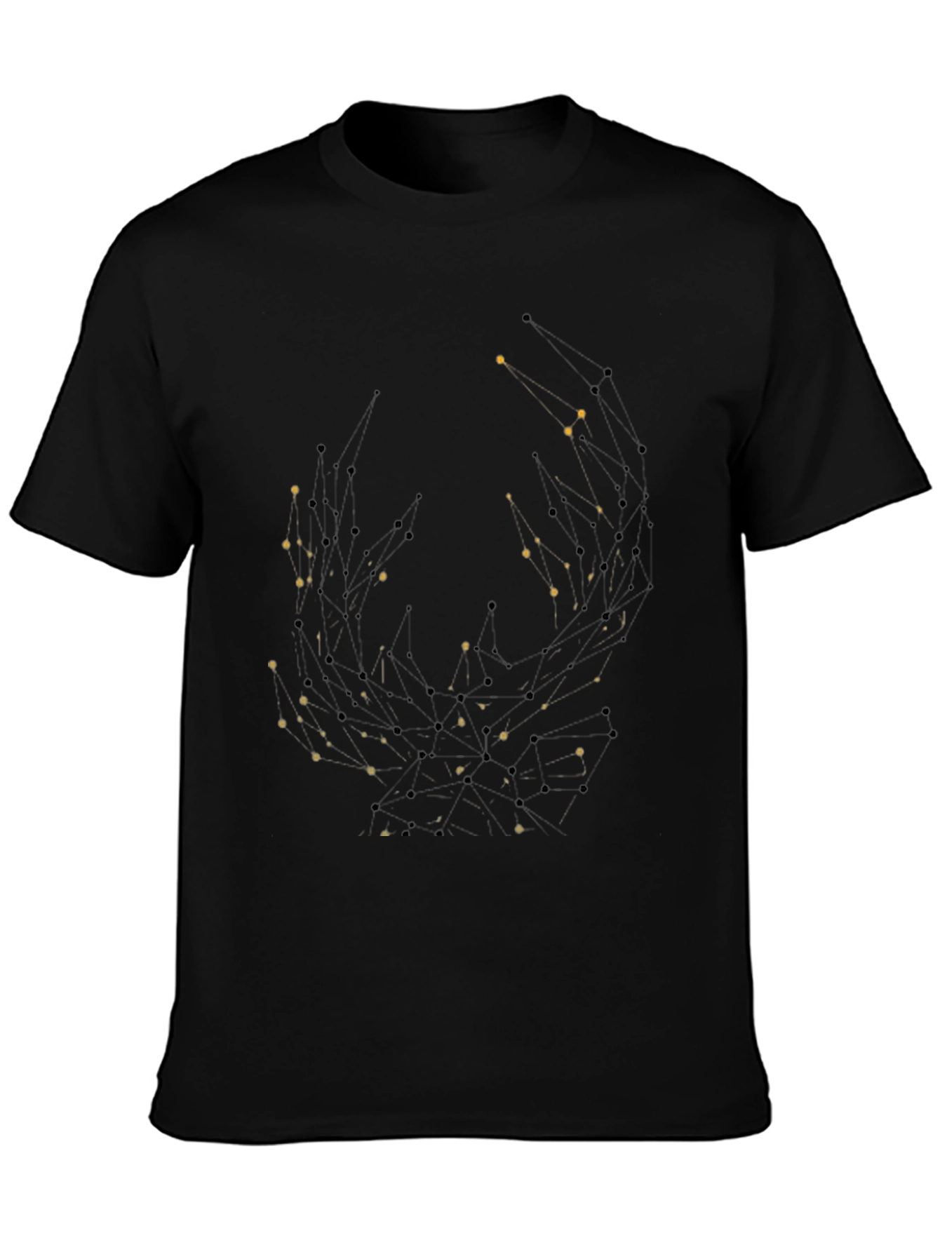 Constellation Graphic Black T-Shirt