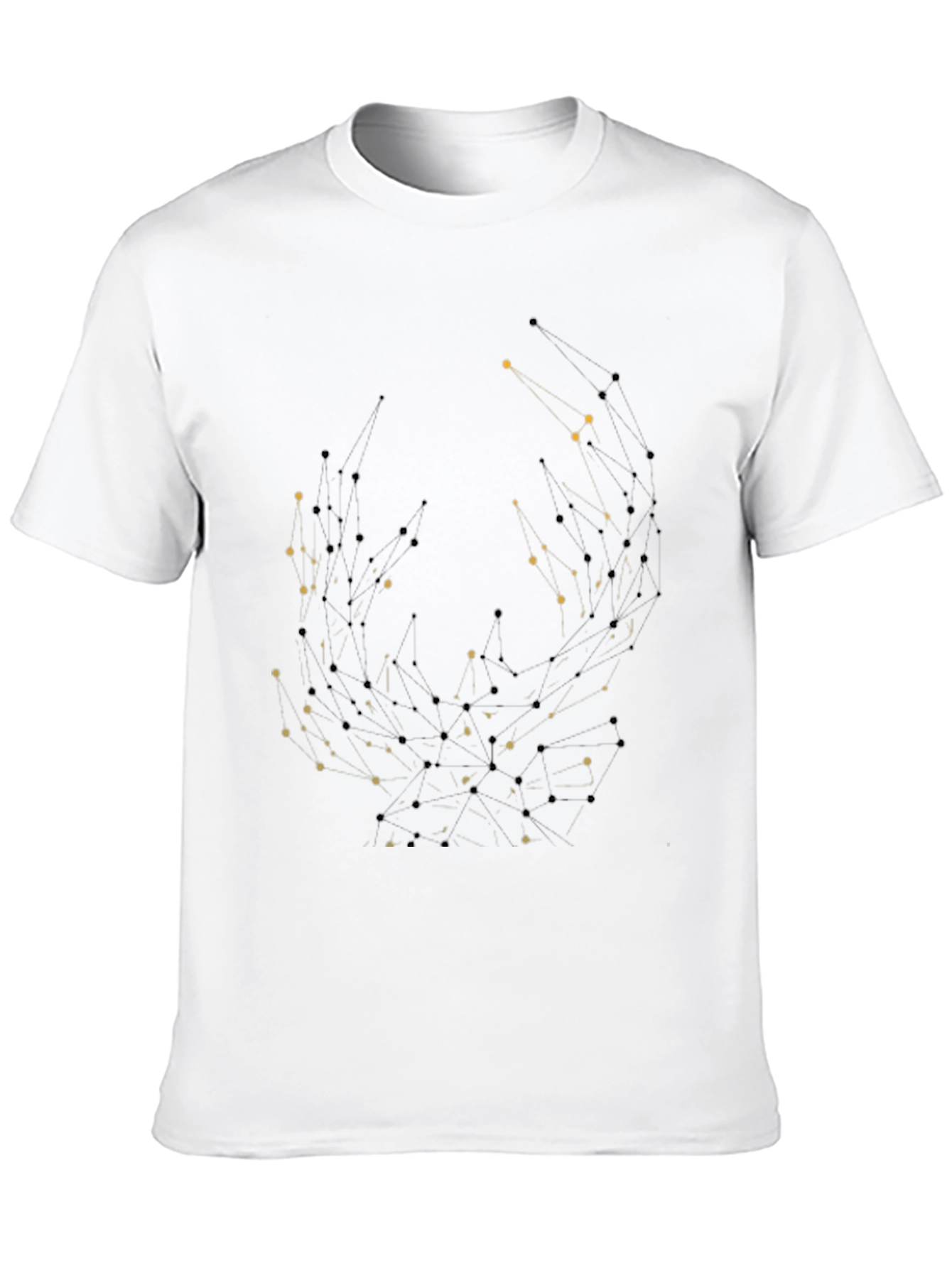 Constellation Graphic Black T-Shirt