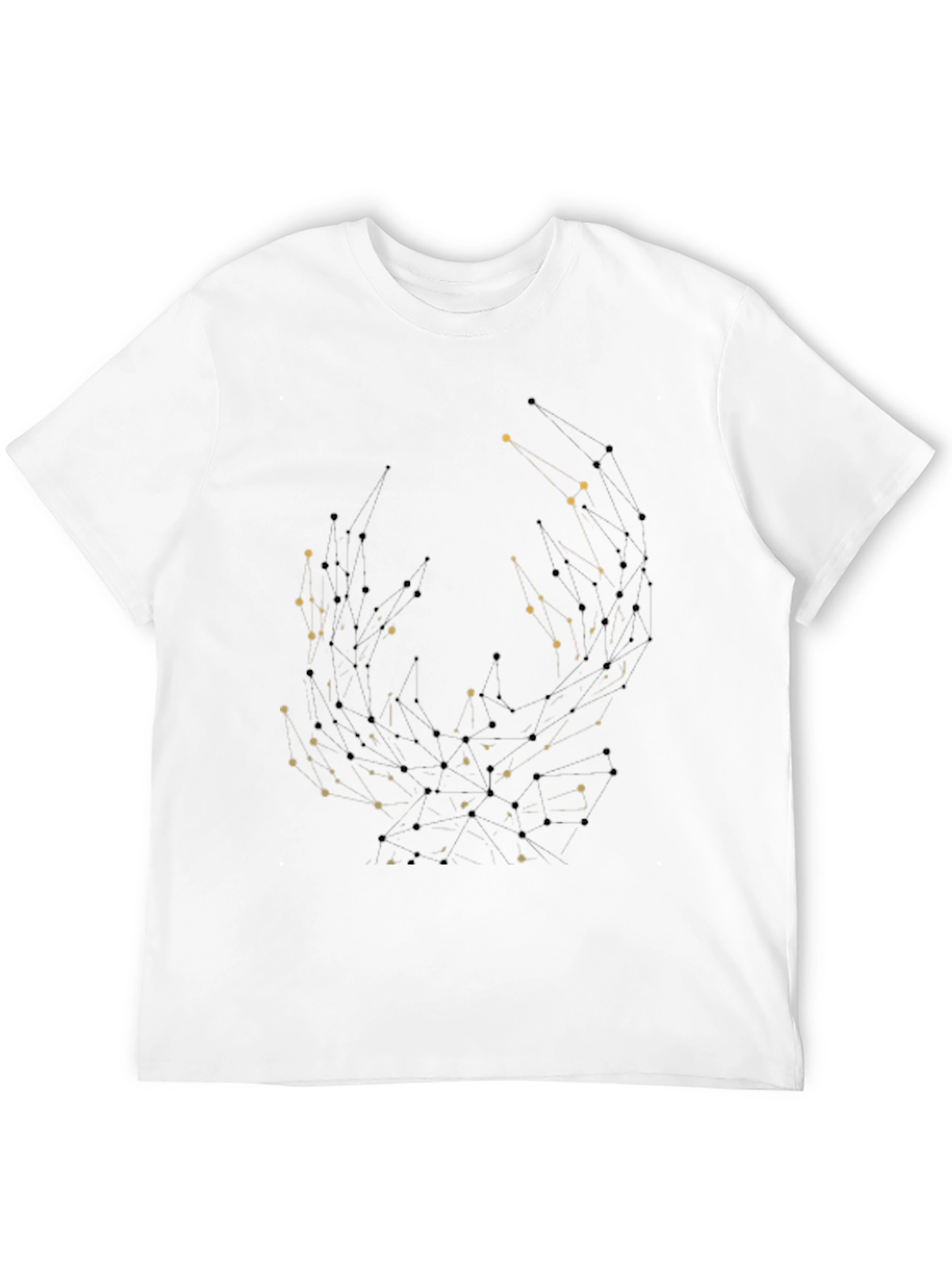 Constellation Graphic Black T-Shirt