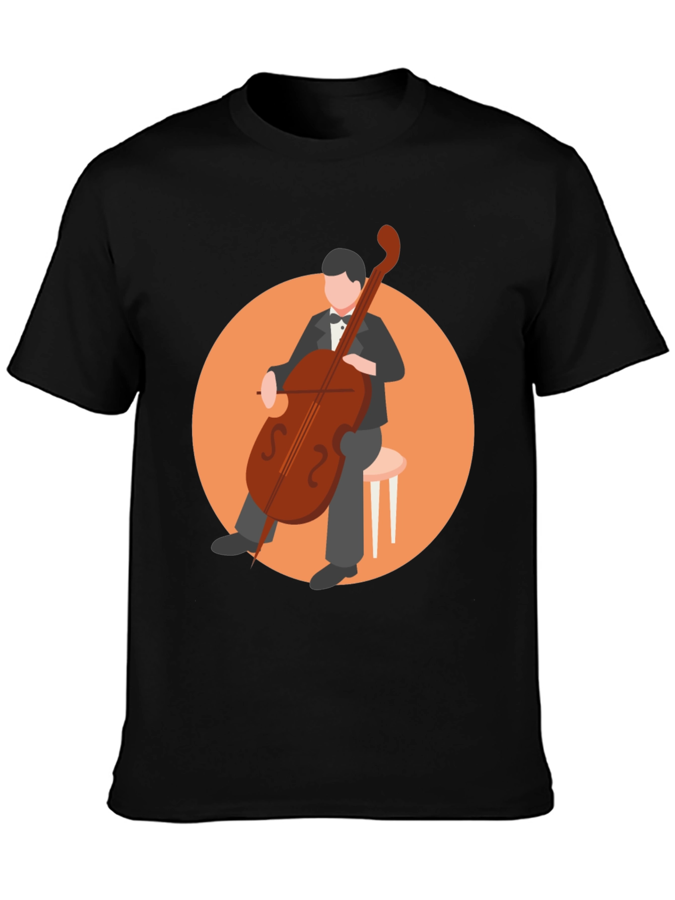 Musician Cello Graphic Tee