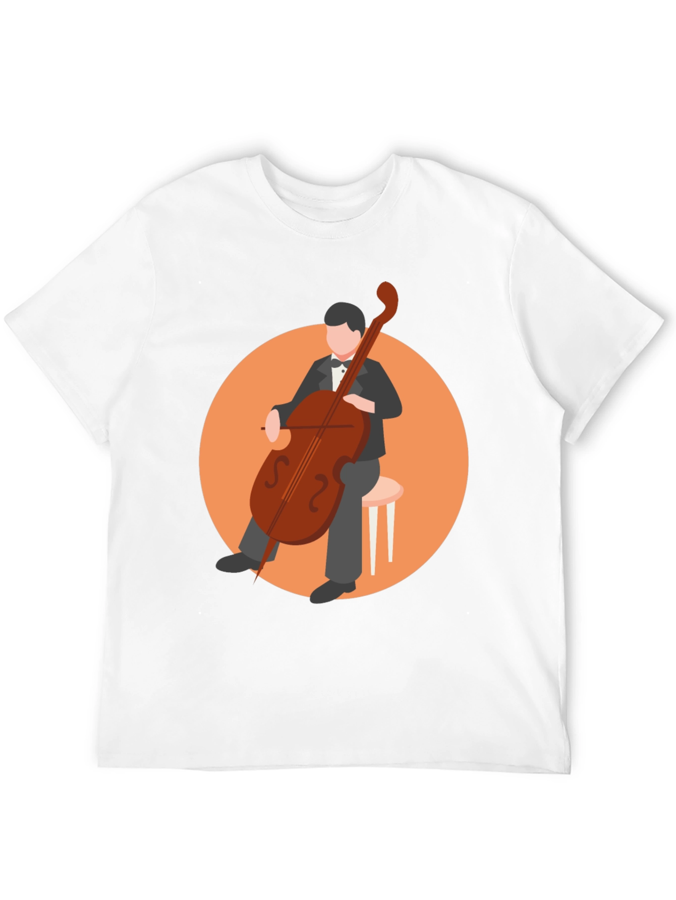 Musician Cello Graphic Tee